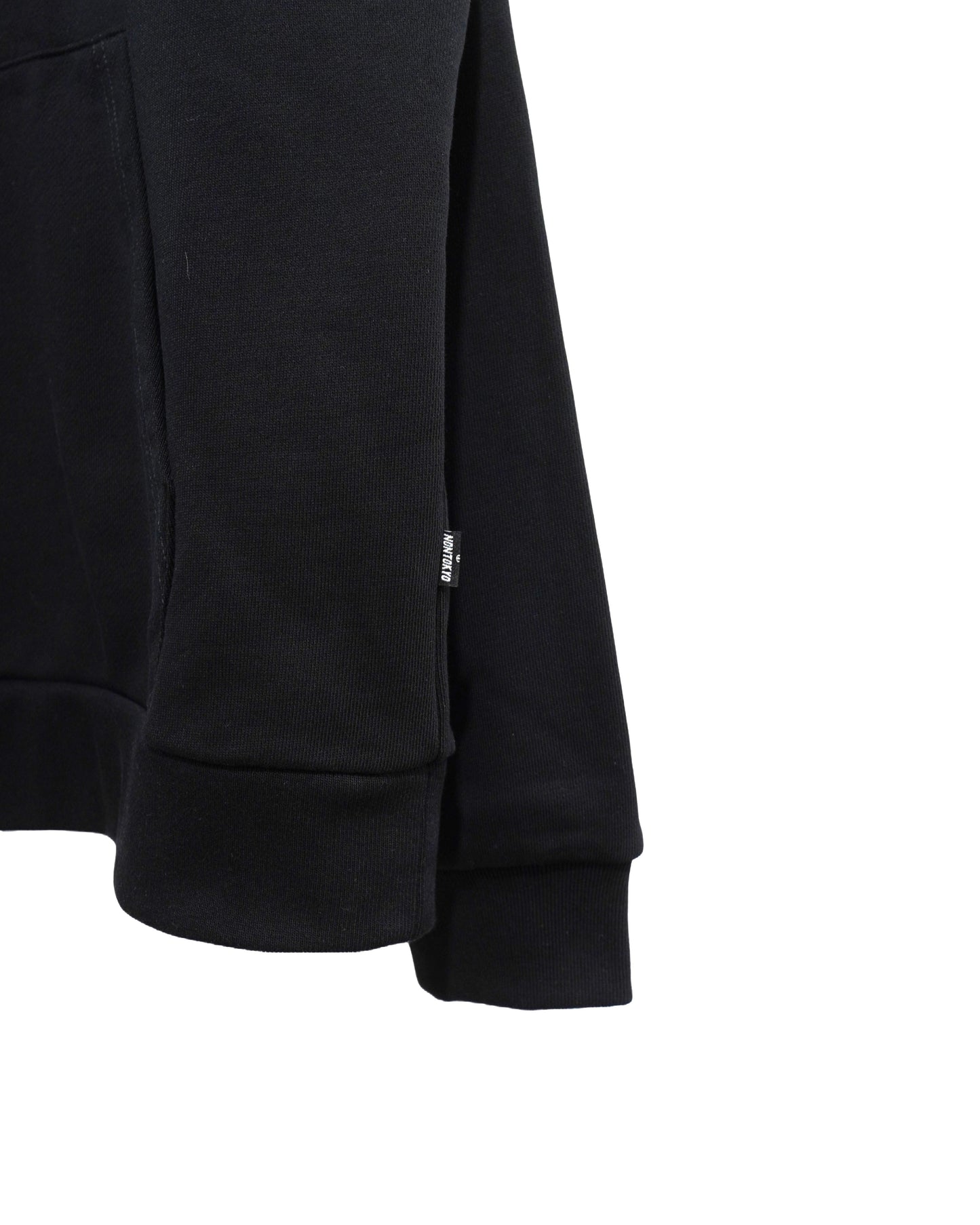 非东京/印花卫衣派克大衣(间谍/黑色)