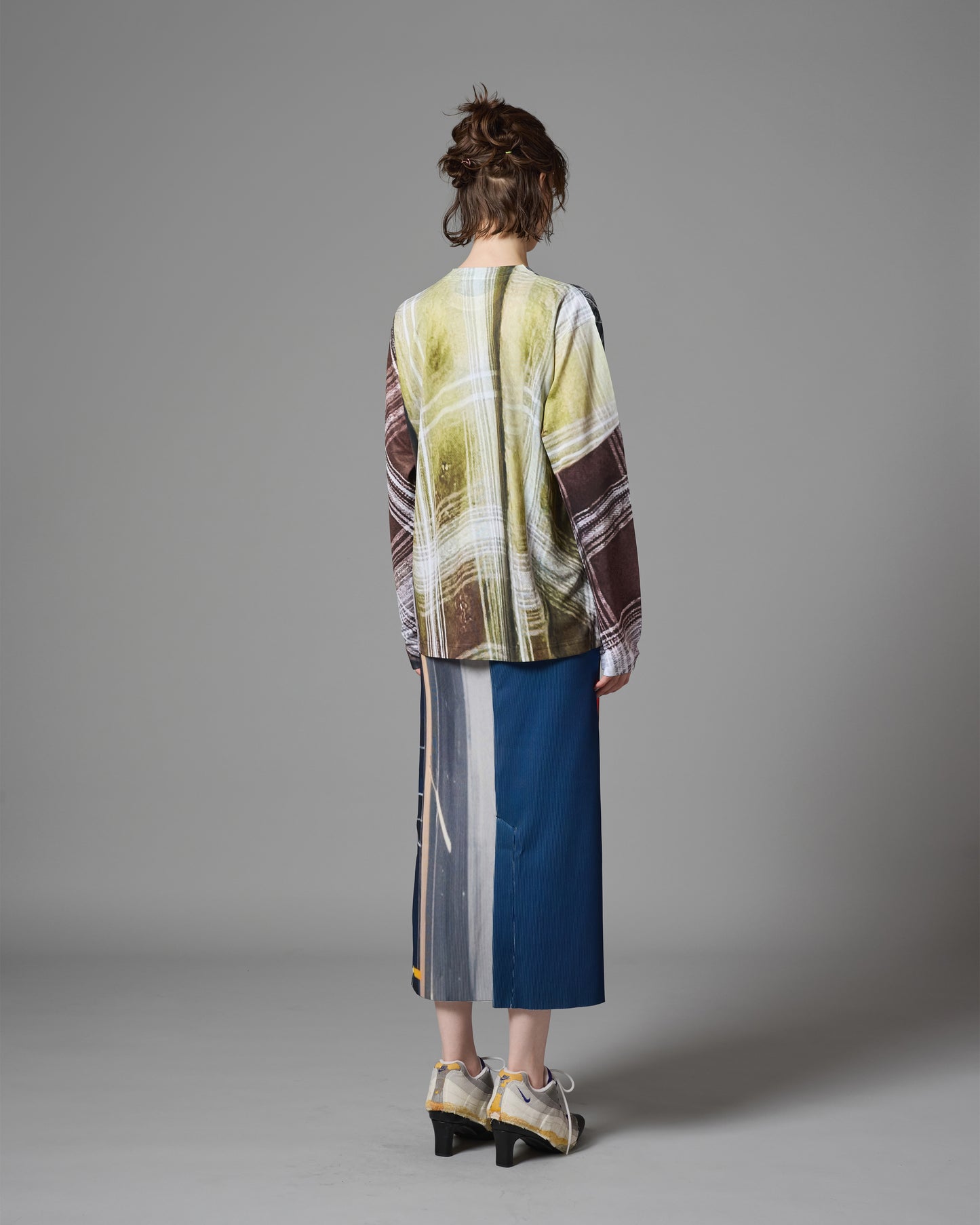 PRINT RIB SKIRT (FLeEdx)