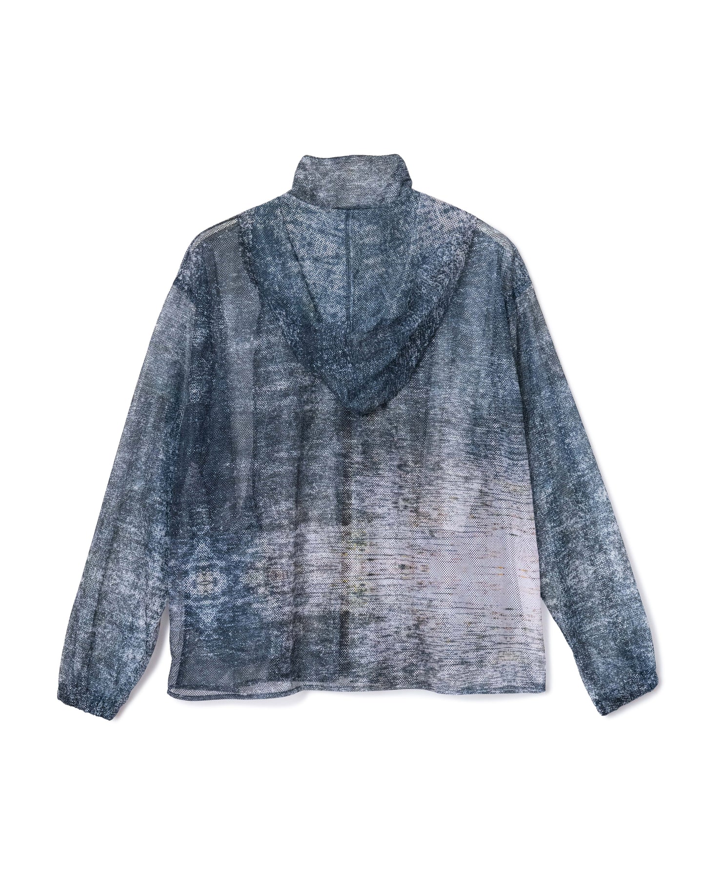 PRINT MESH ZIPUP PARKA (NOISE)