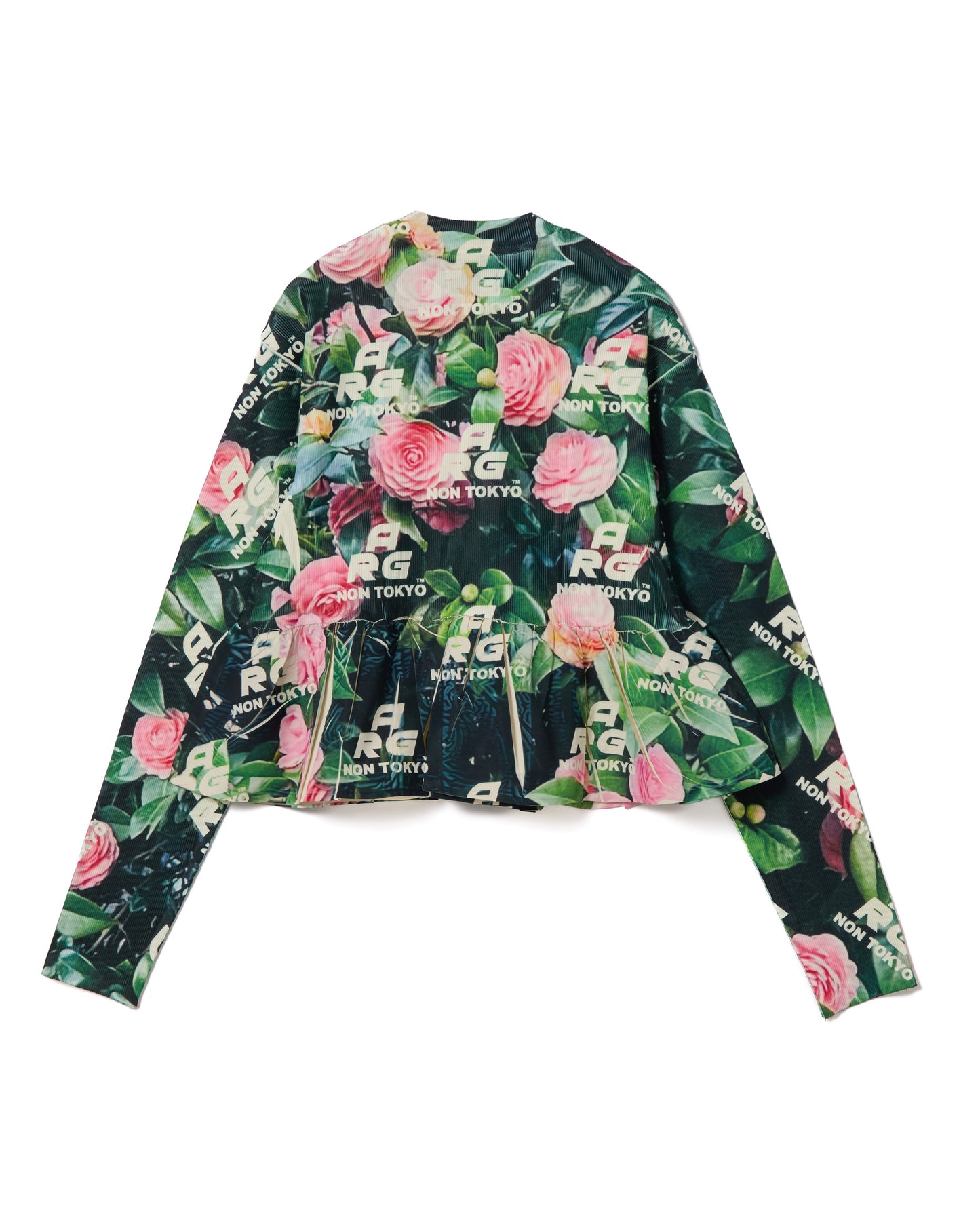DIRECT PRINT RIB GATHER C/S (ARG ROSE)