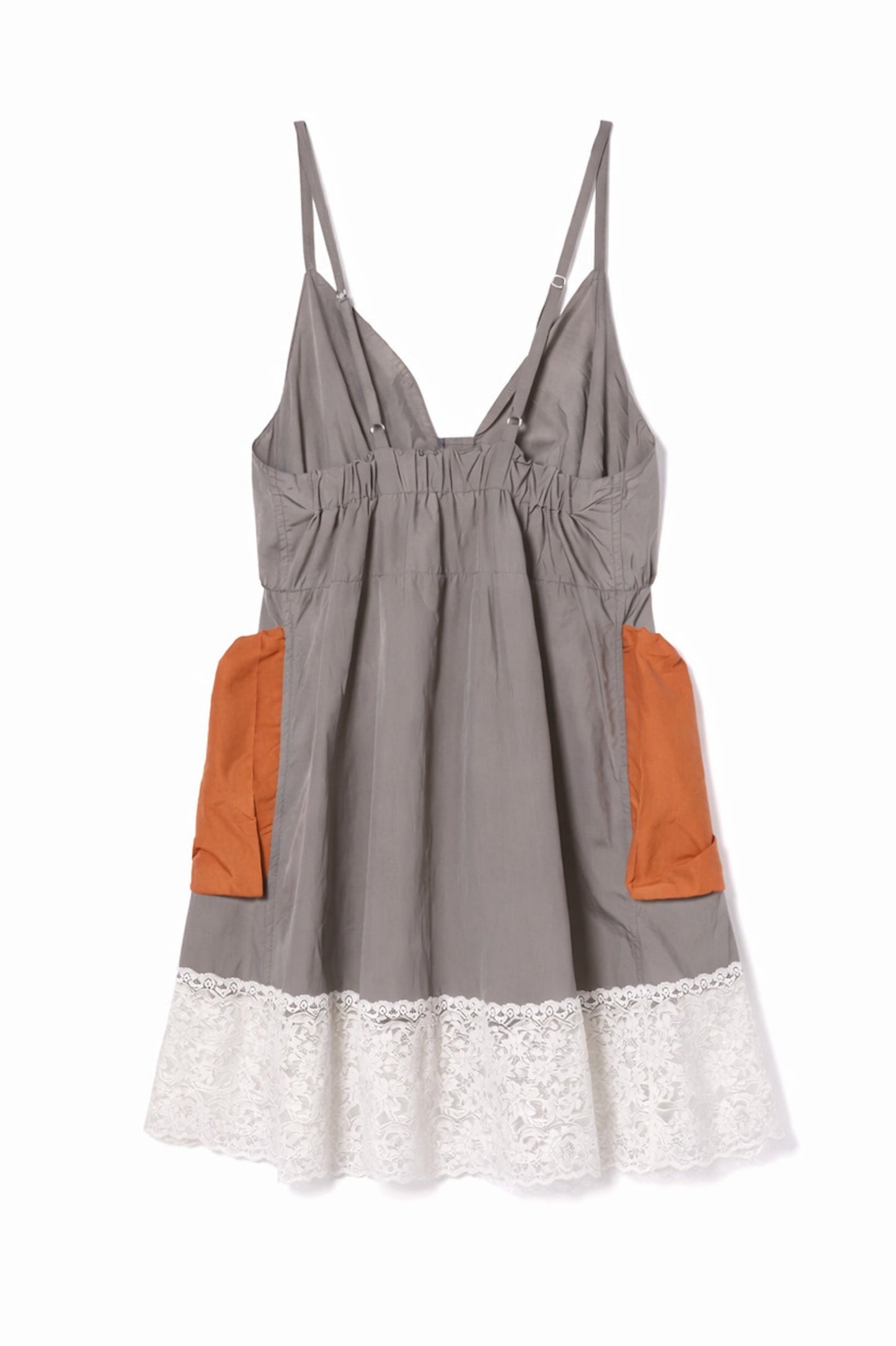 LACE GIMMICK CAMISOLE (GRAY)