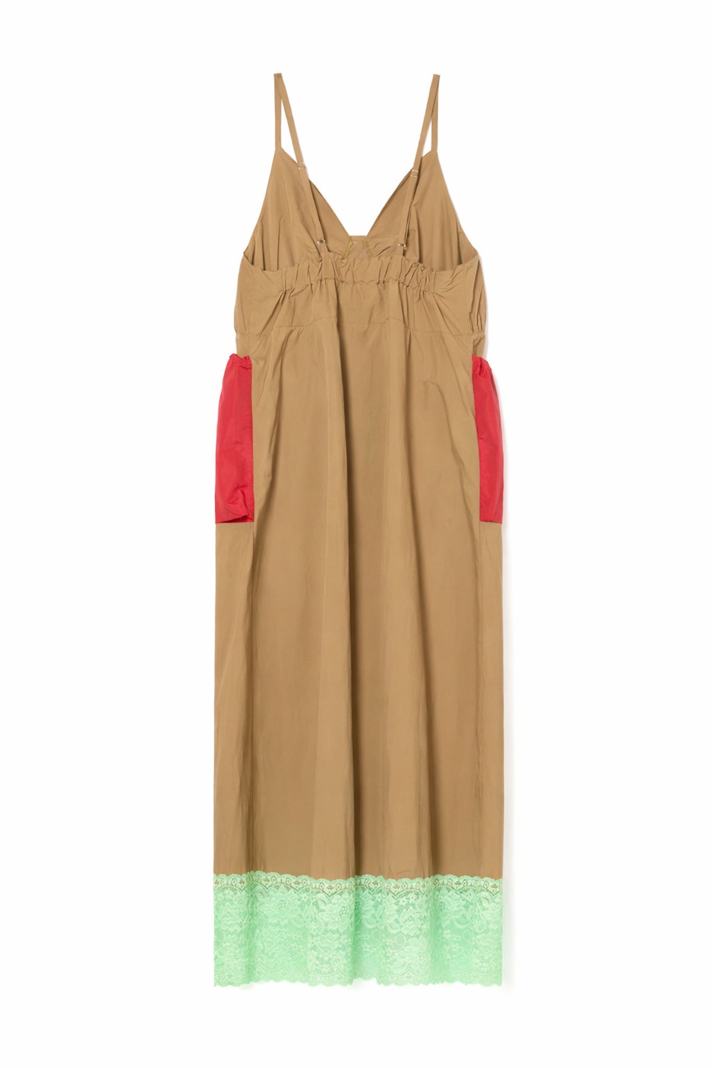 LACE GIMMICK ONE-PIECE (MUSTARD)