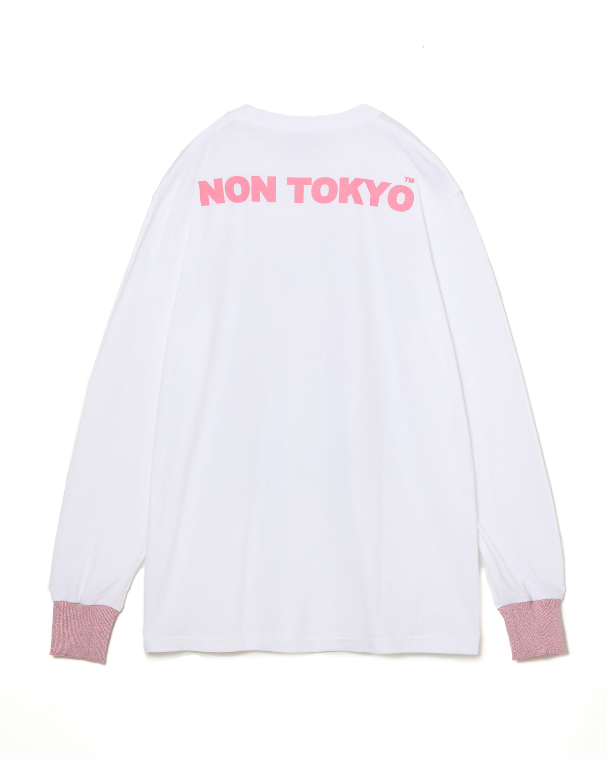 FACE PRINT L/S T-SHIRT(WHITE)