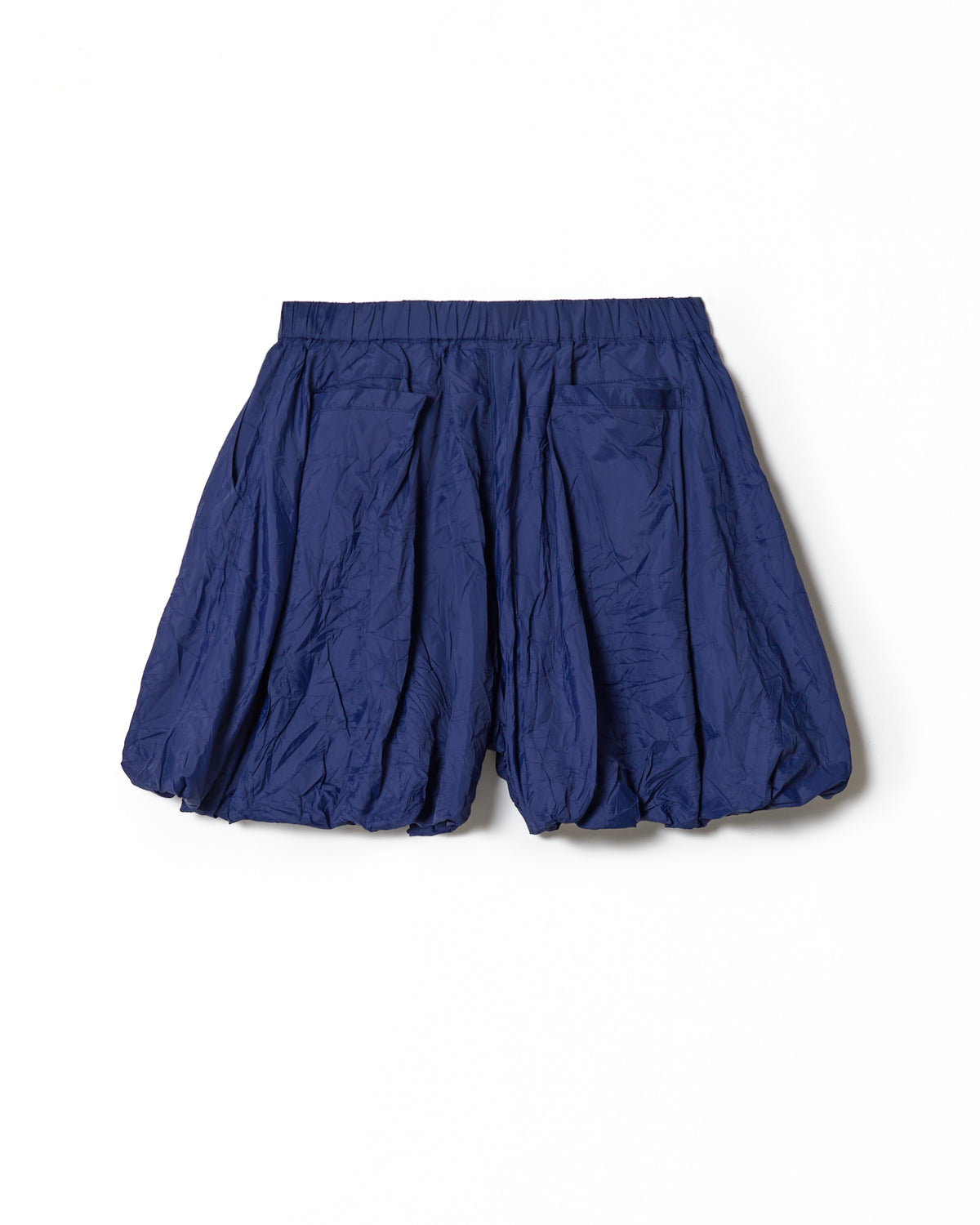 CRINKLE BALLOON SHORTS (NAVY)