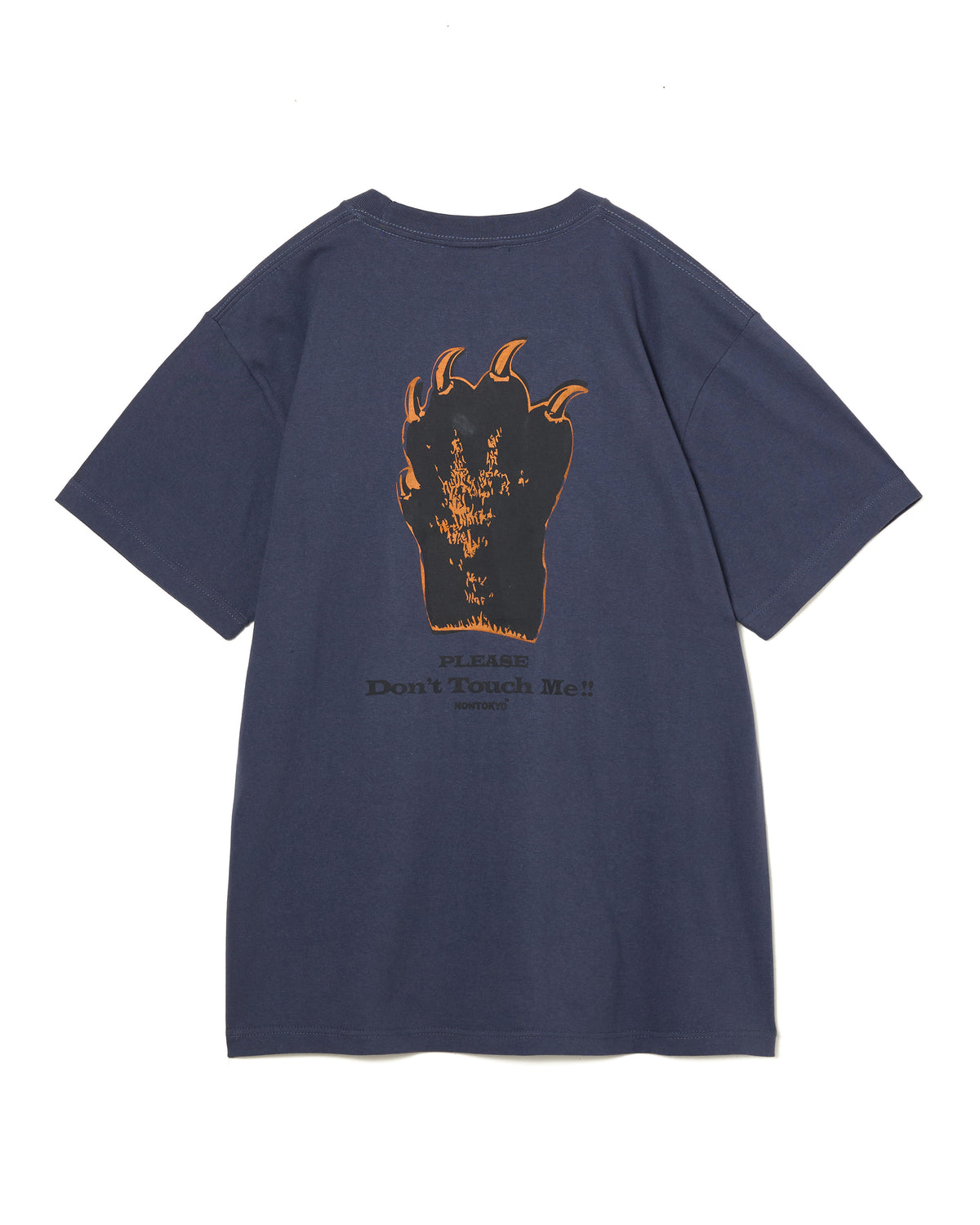 HAND PRINT T-SHIRT(PURPLE)