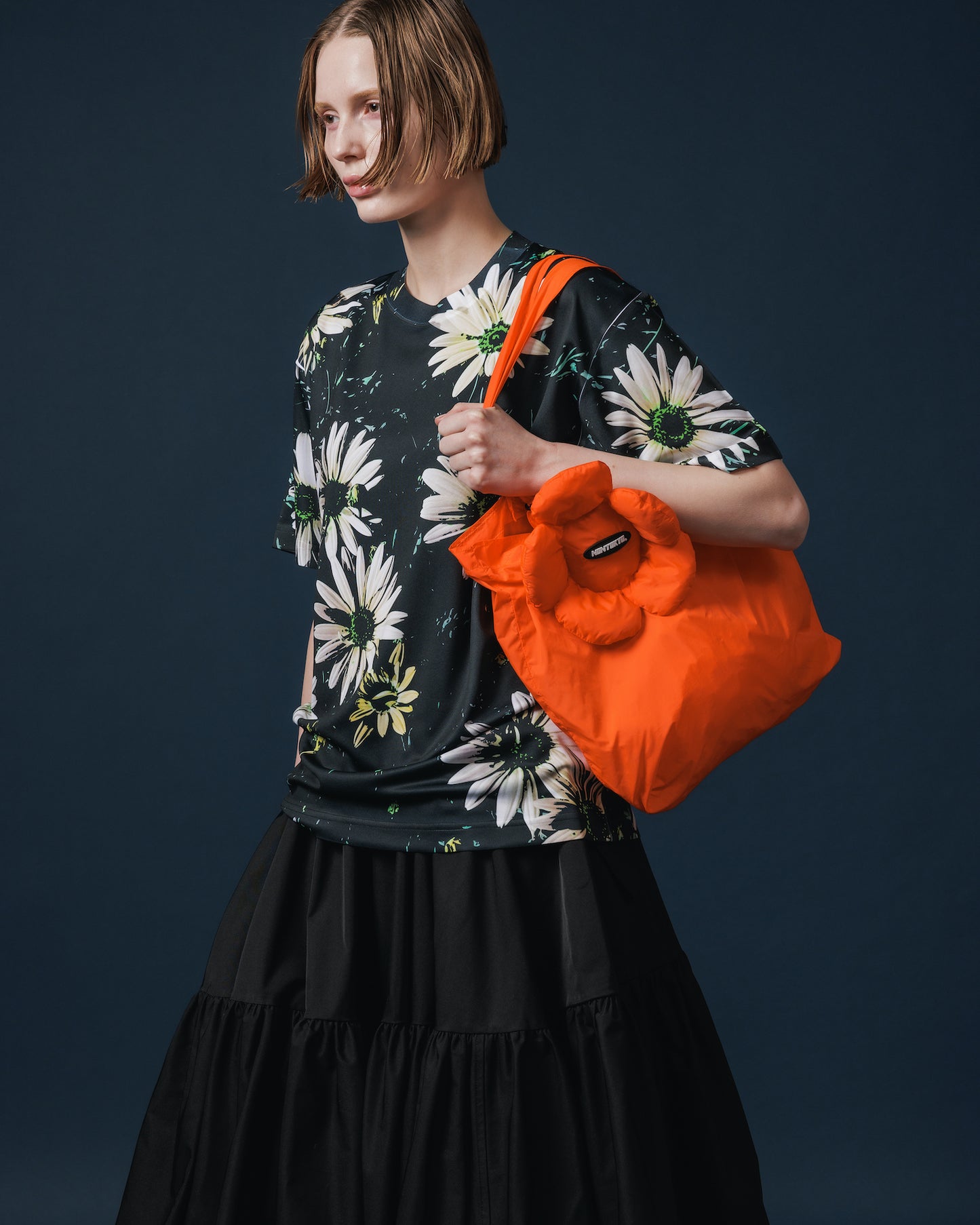 FLOWER ECO BAG (ORANGE)