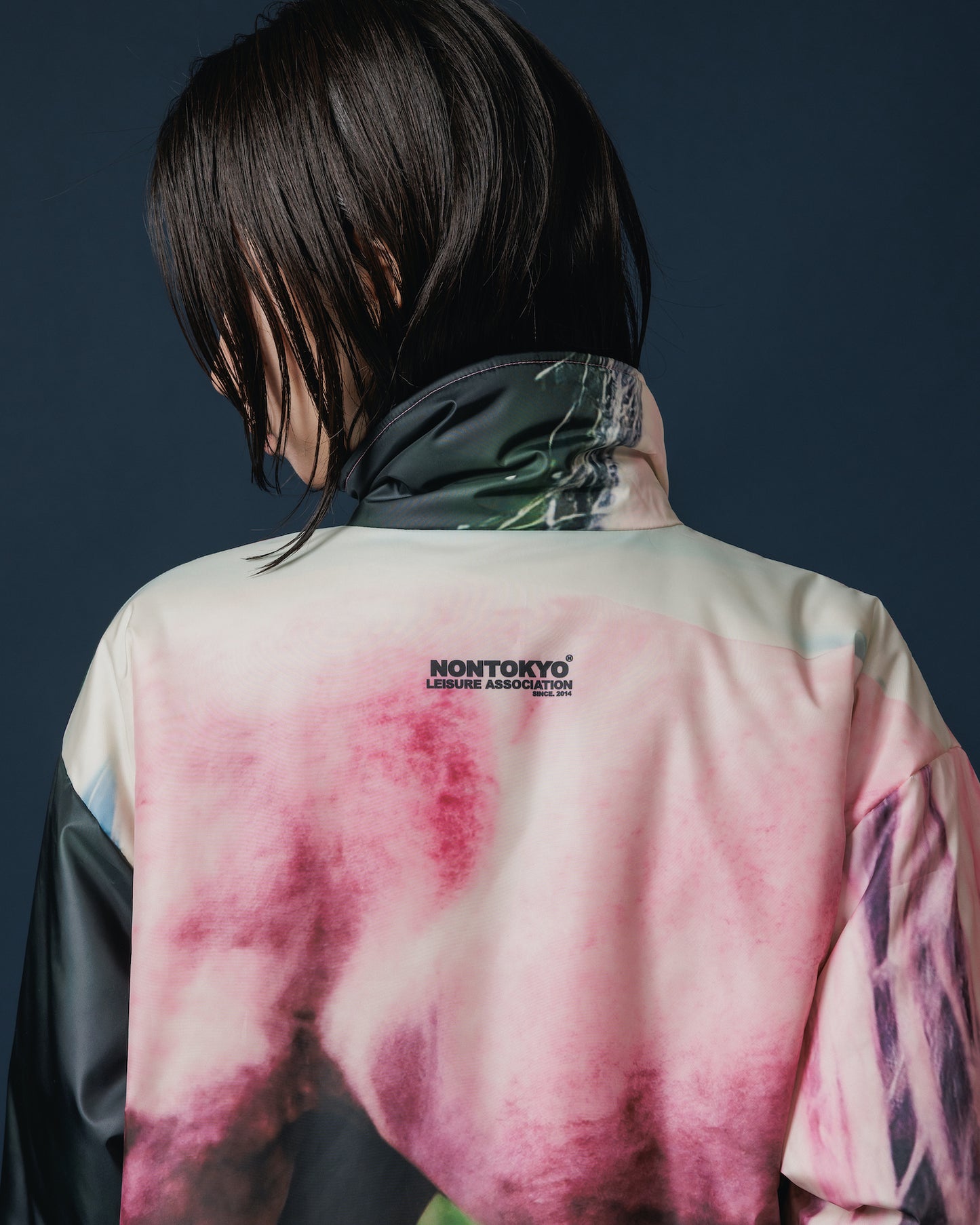 REVERSIBLE PADDING COAT (HORSE x BLACK)