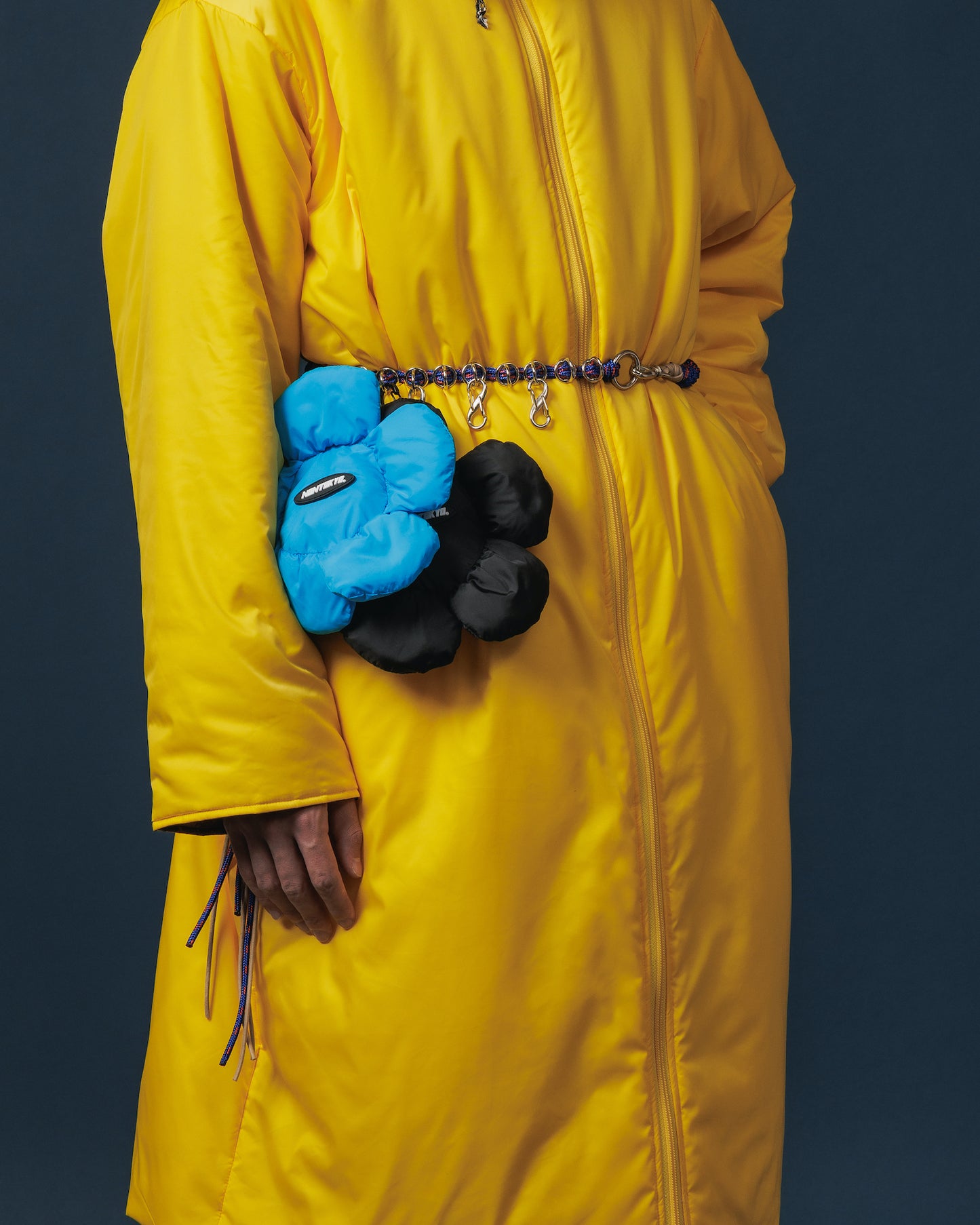 FLOWER ECO BAG (BLUE)