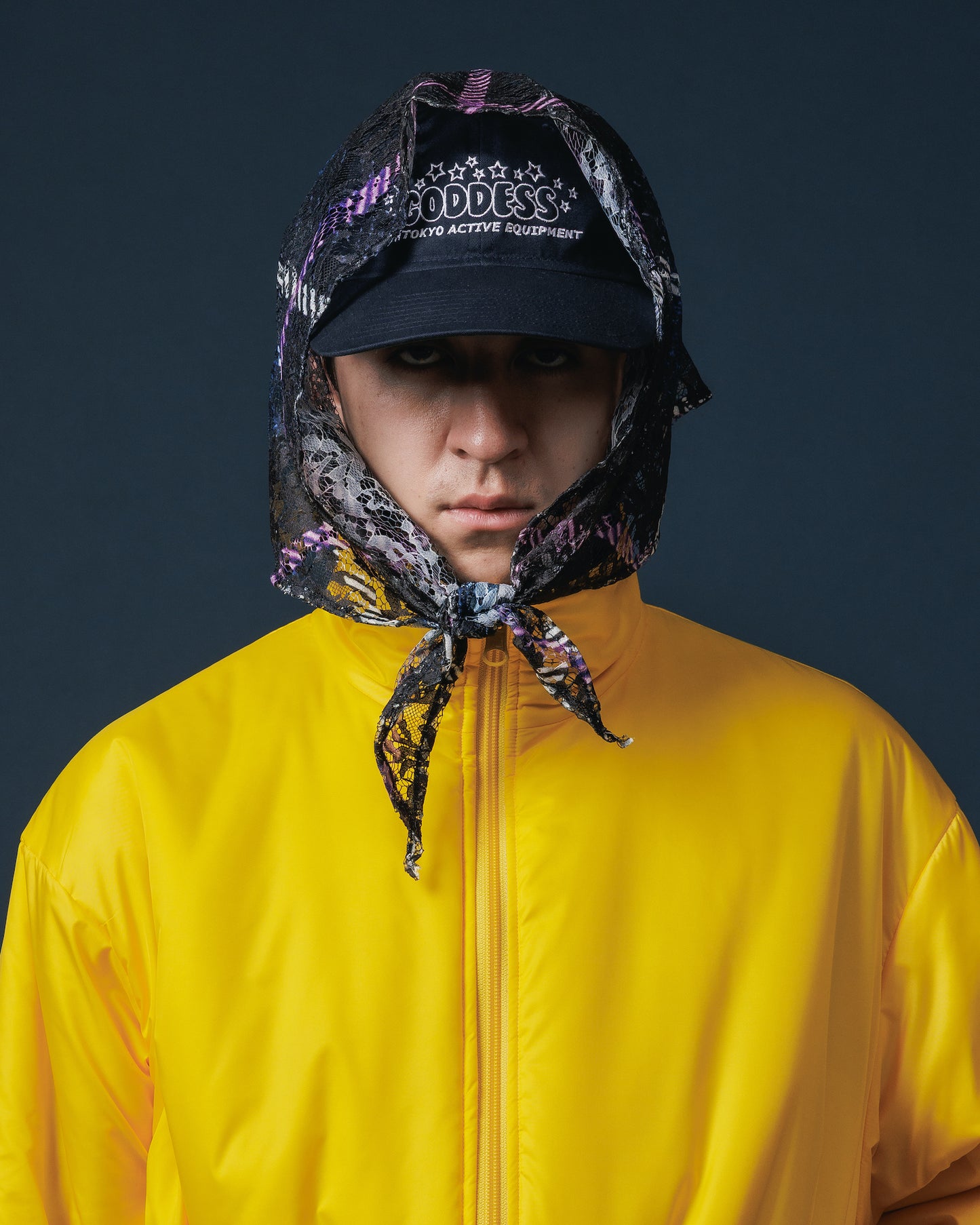 EMBROIDERY 2TONE CAP (NAVY)