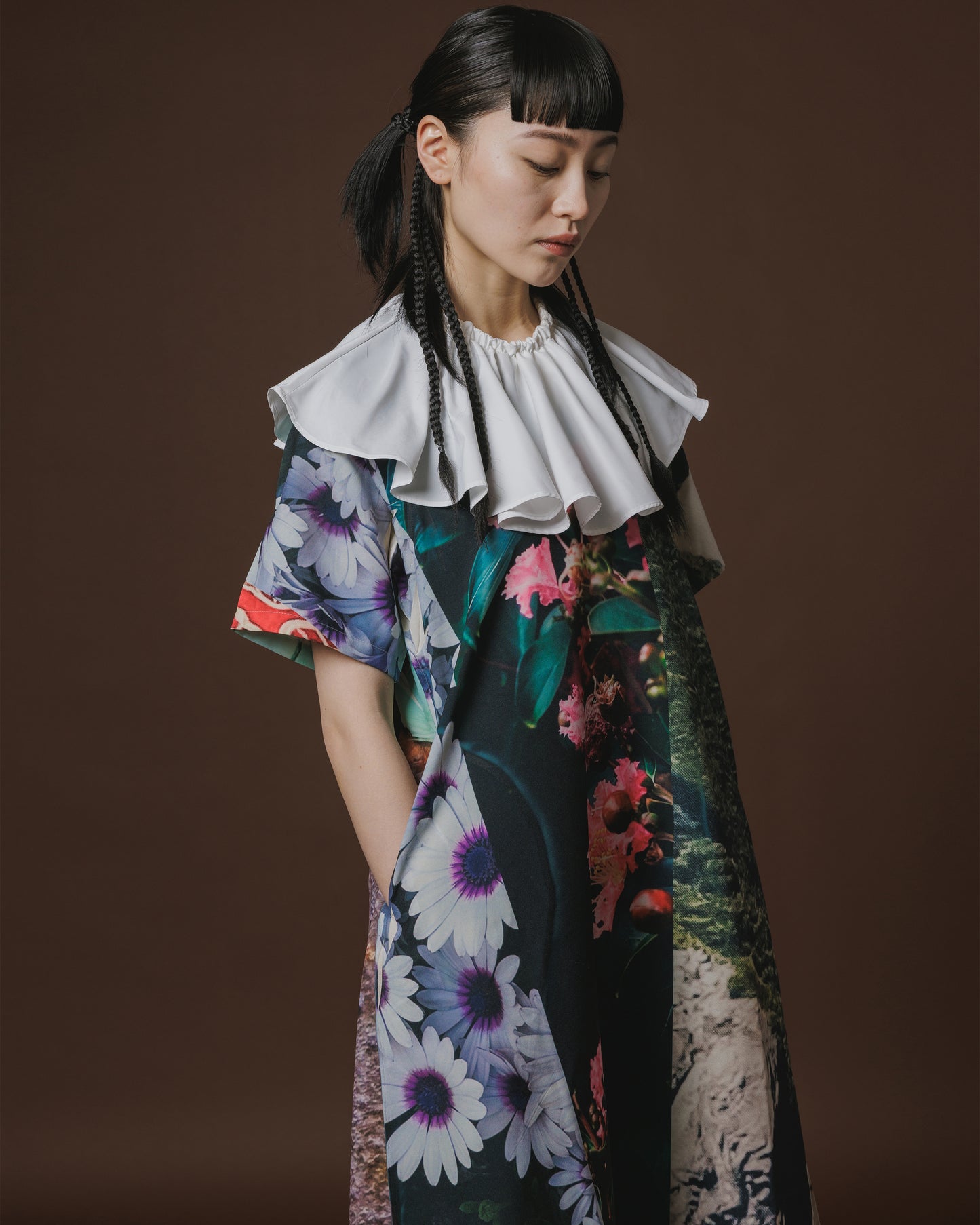 DIRECT PRINT PULLOVER H/S OP (COLLAGE)