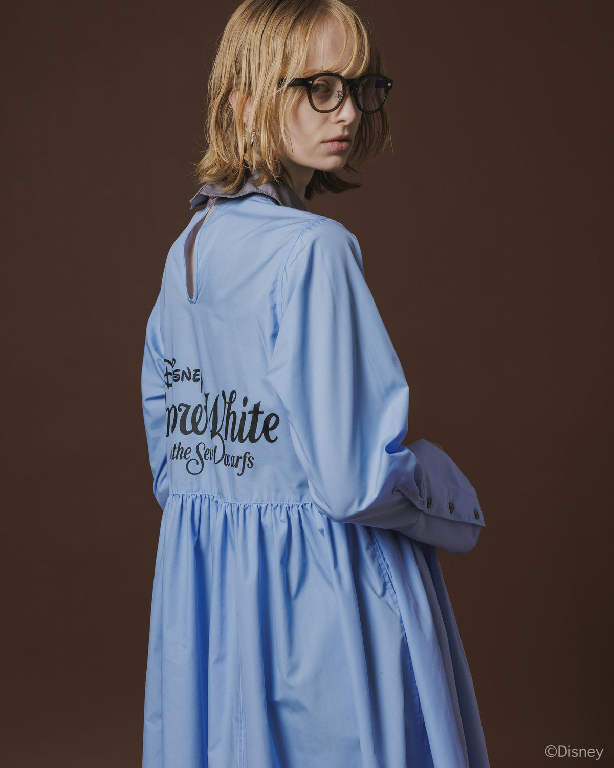 【Disney collection】PULLOVER BATS SHIRT O/P (BLUE)