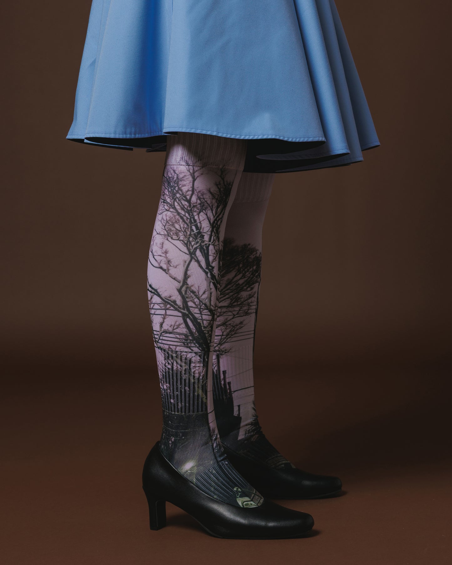 DIRECT PRINT LONG SOX(TREE)