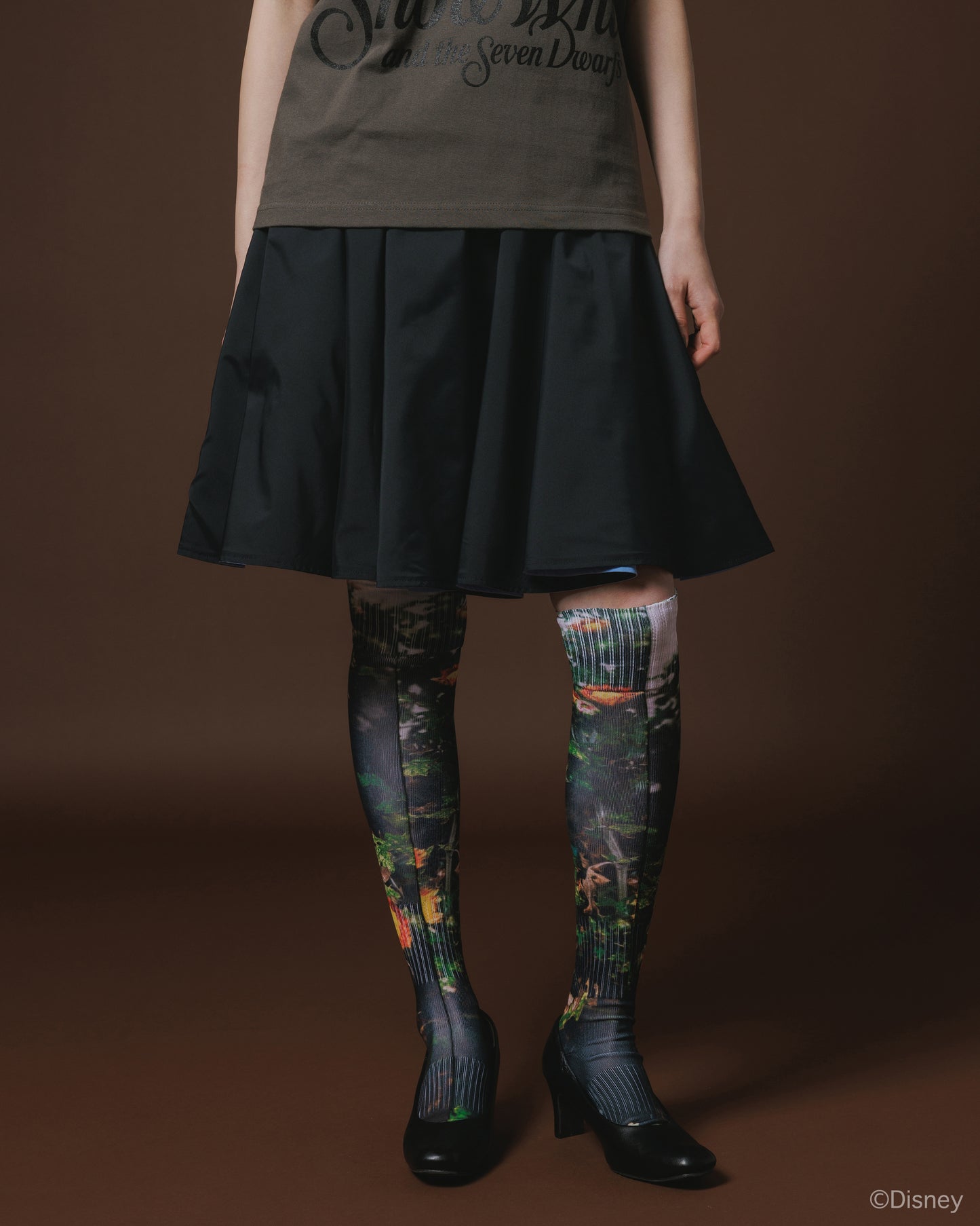 DIRECT PRINT LONG SOX (FLOWER)