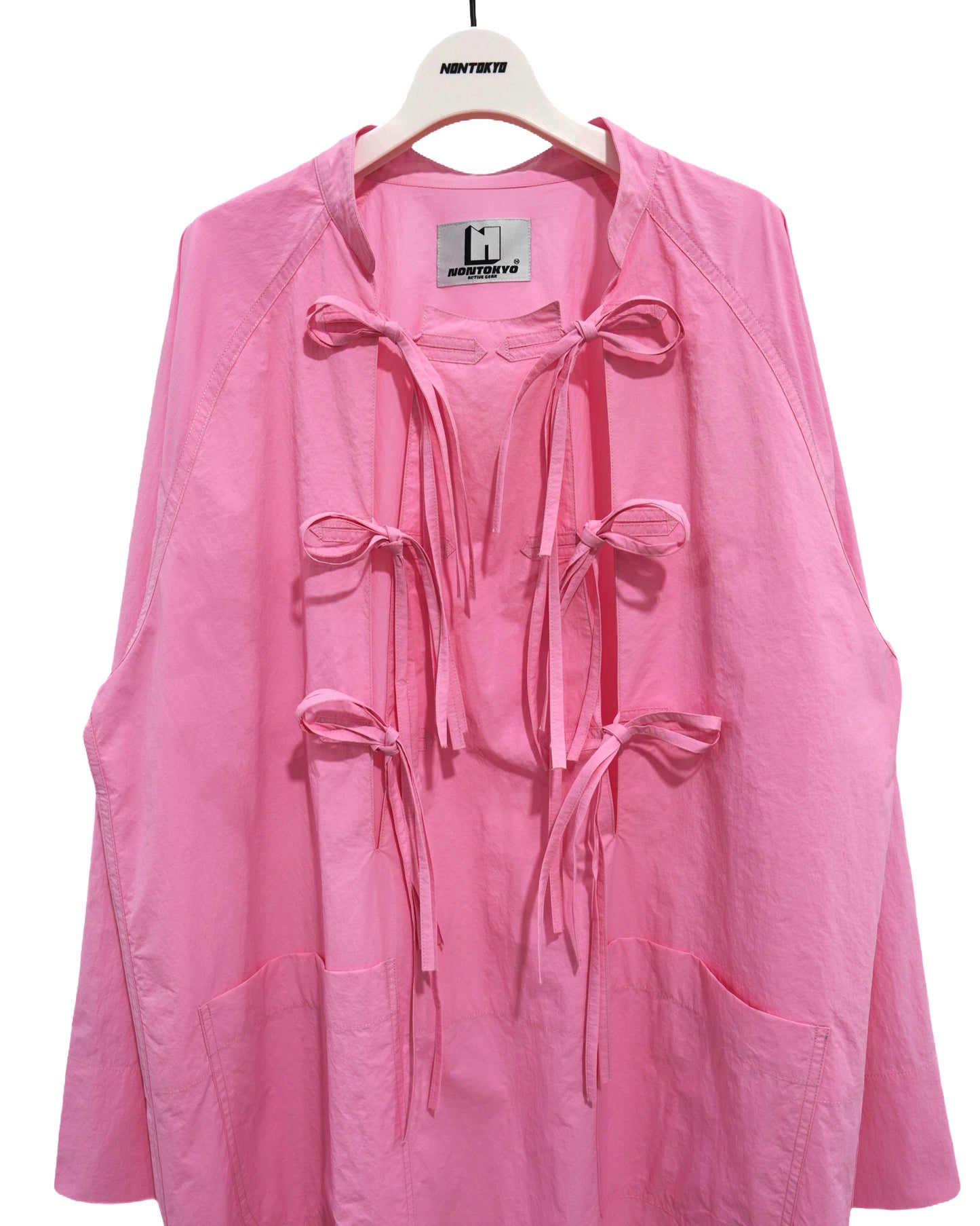 NON TOKYO / KUNG-FU RIBBON LONG SHIRT (PINK)