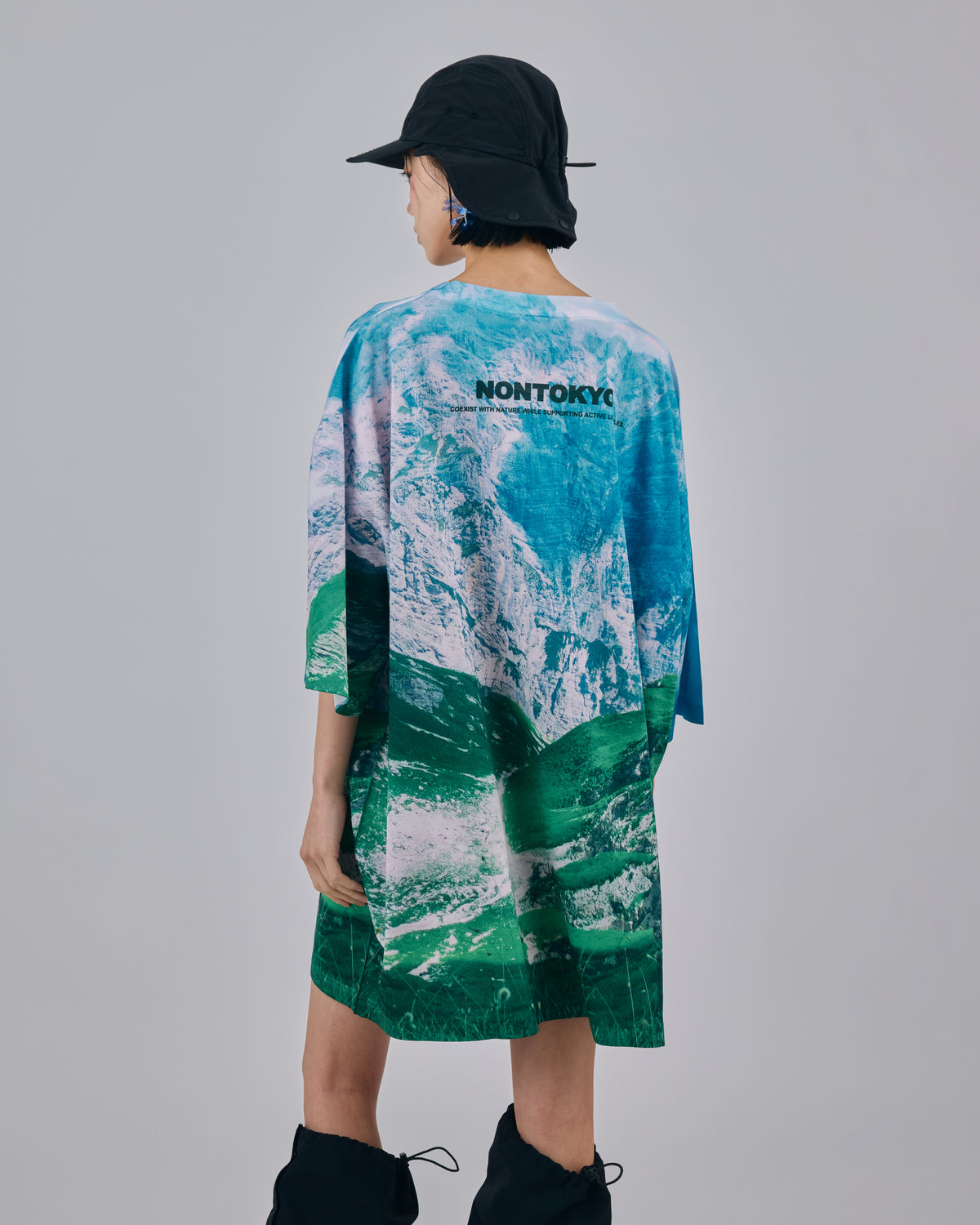 DIRECT PRINT BIG T-SHIRT (MOUNTAIN)