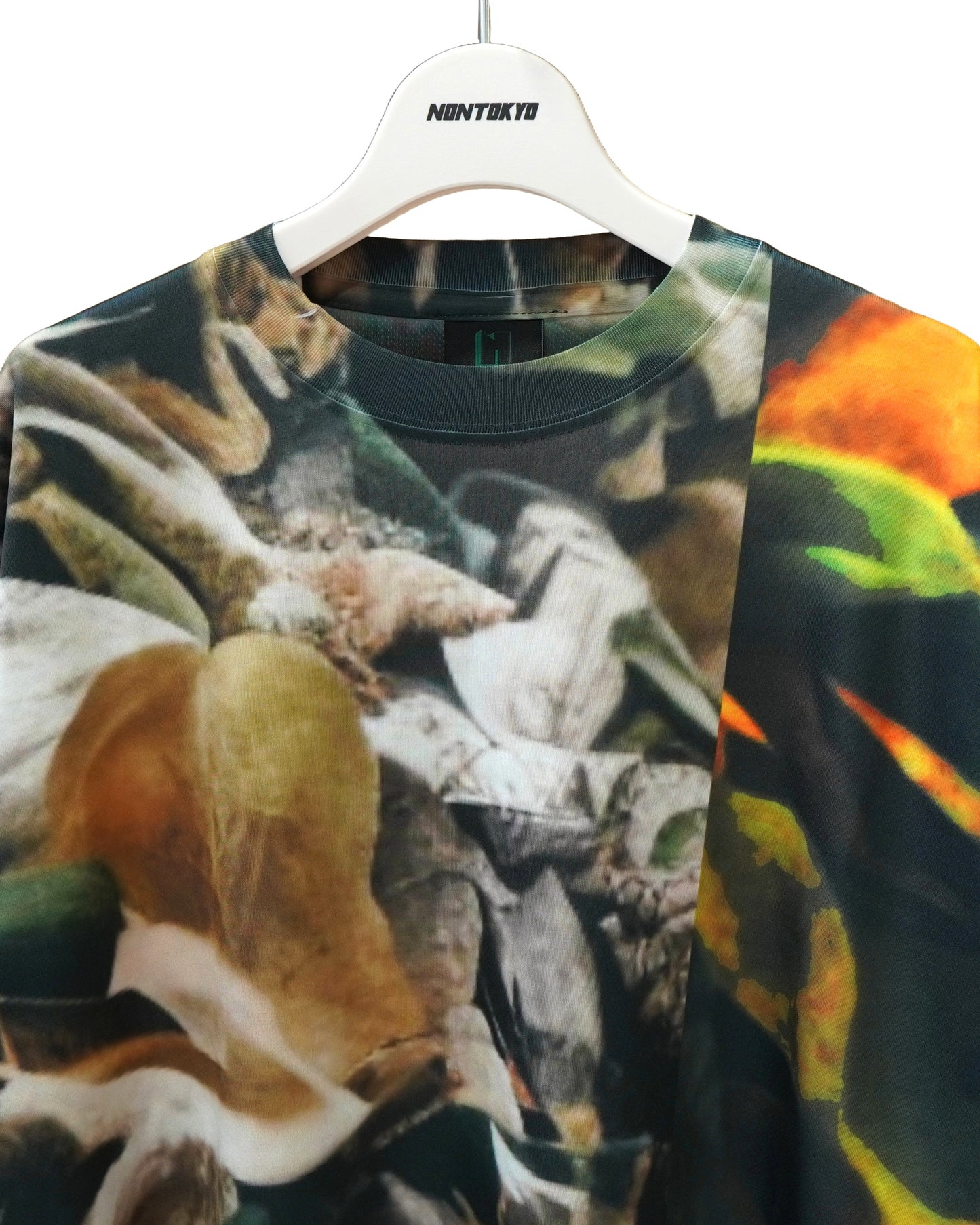 DIRECT PRINT L/S T-SHIRT (LEAF)
