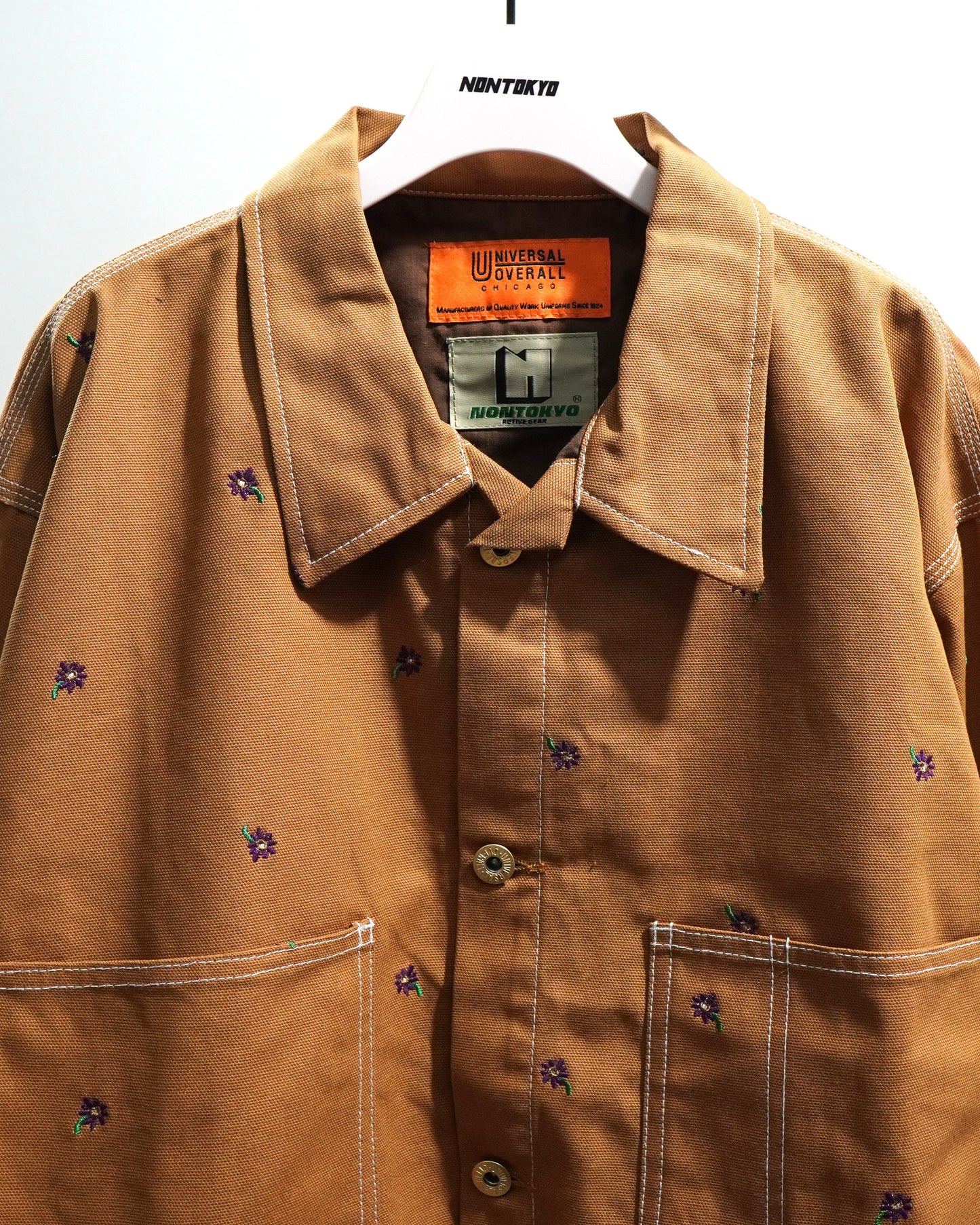 非东京/双丝带衬衫(黑色)