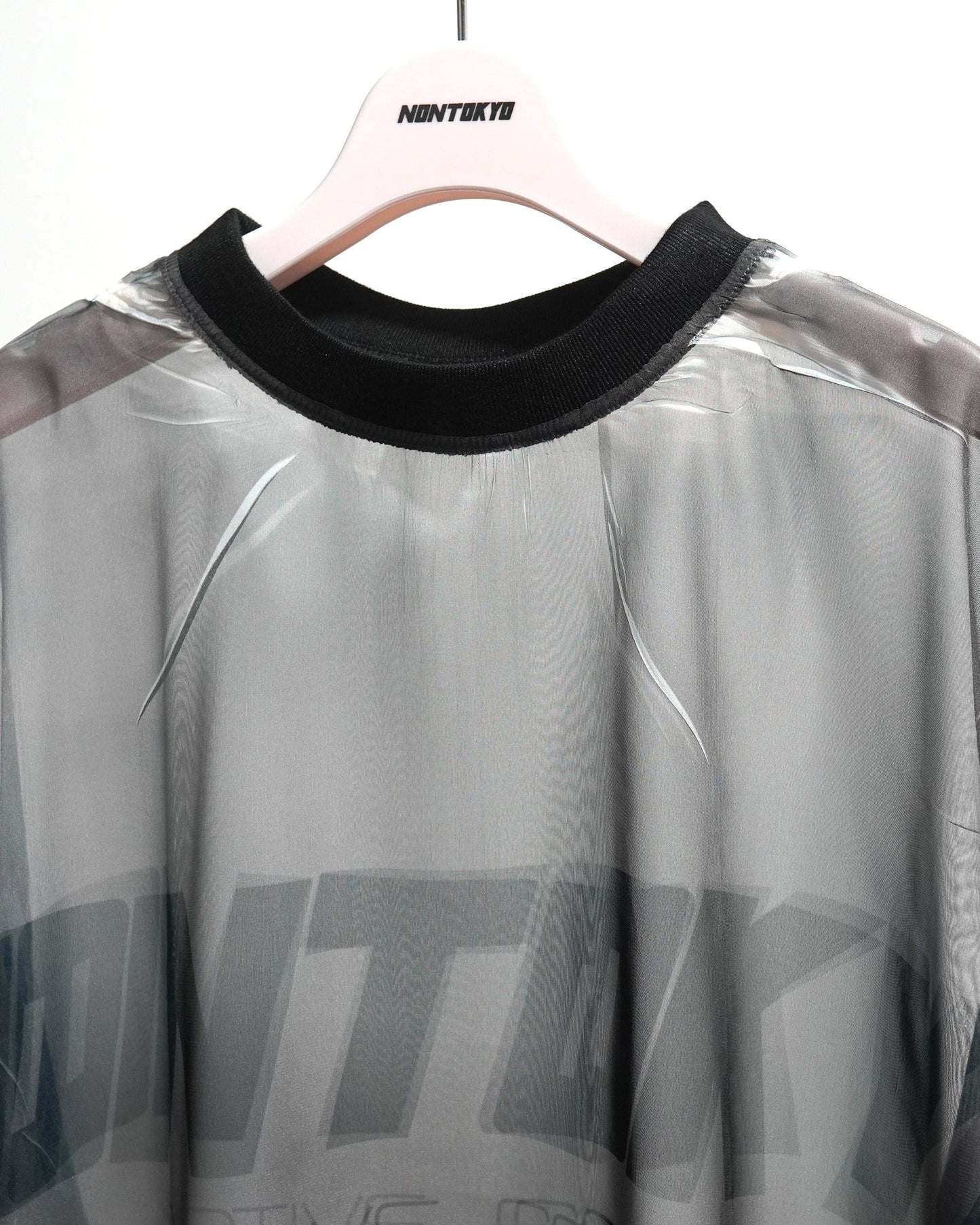 DIRECT PRINT SHEER T-SHIRT (FLOWER)