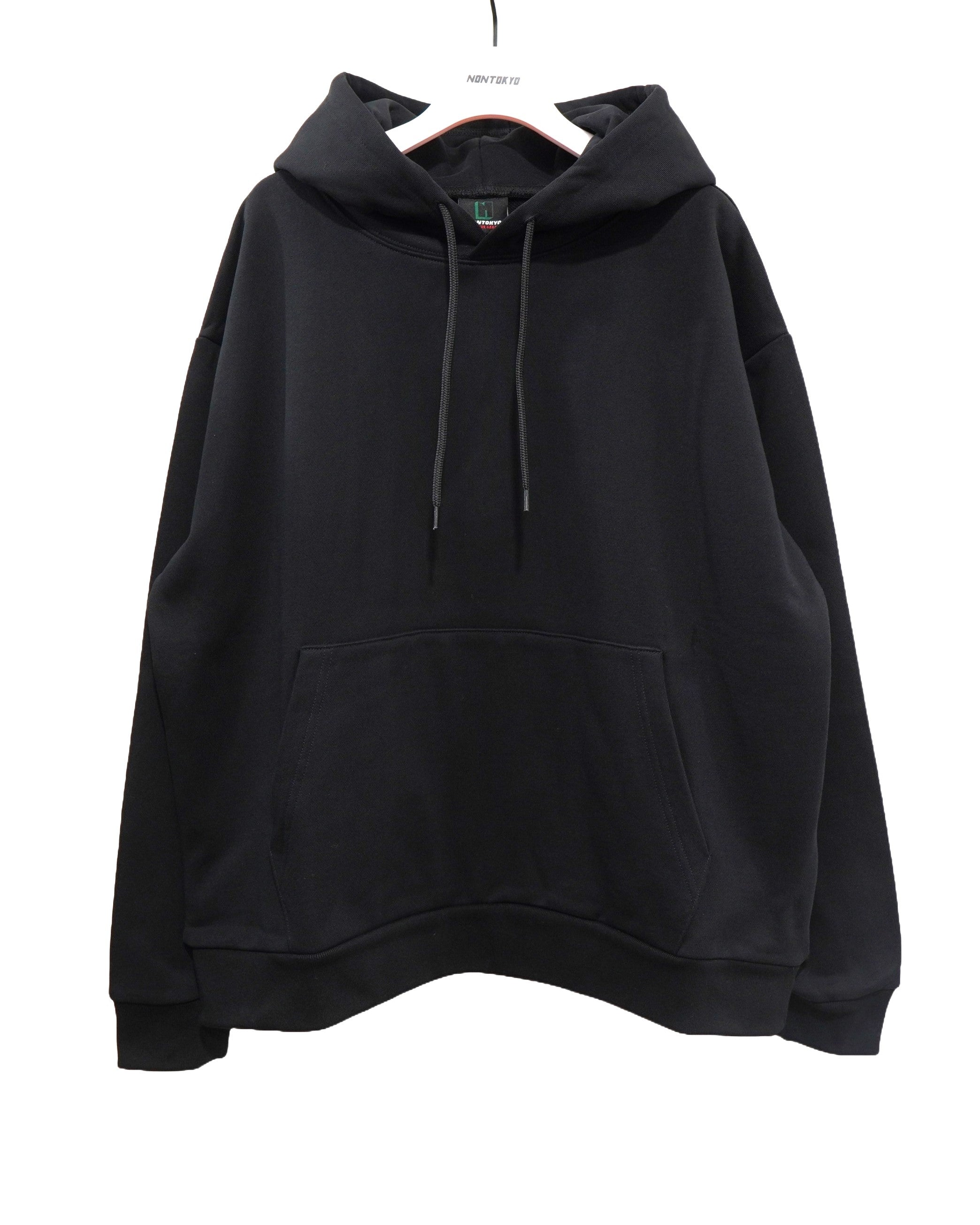 NON TOKYO / PULLOVER SWEAT PARKA (BLACK) / 〈ノントーキョー〉プルオーバースウェットパーカー (ブラック)