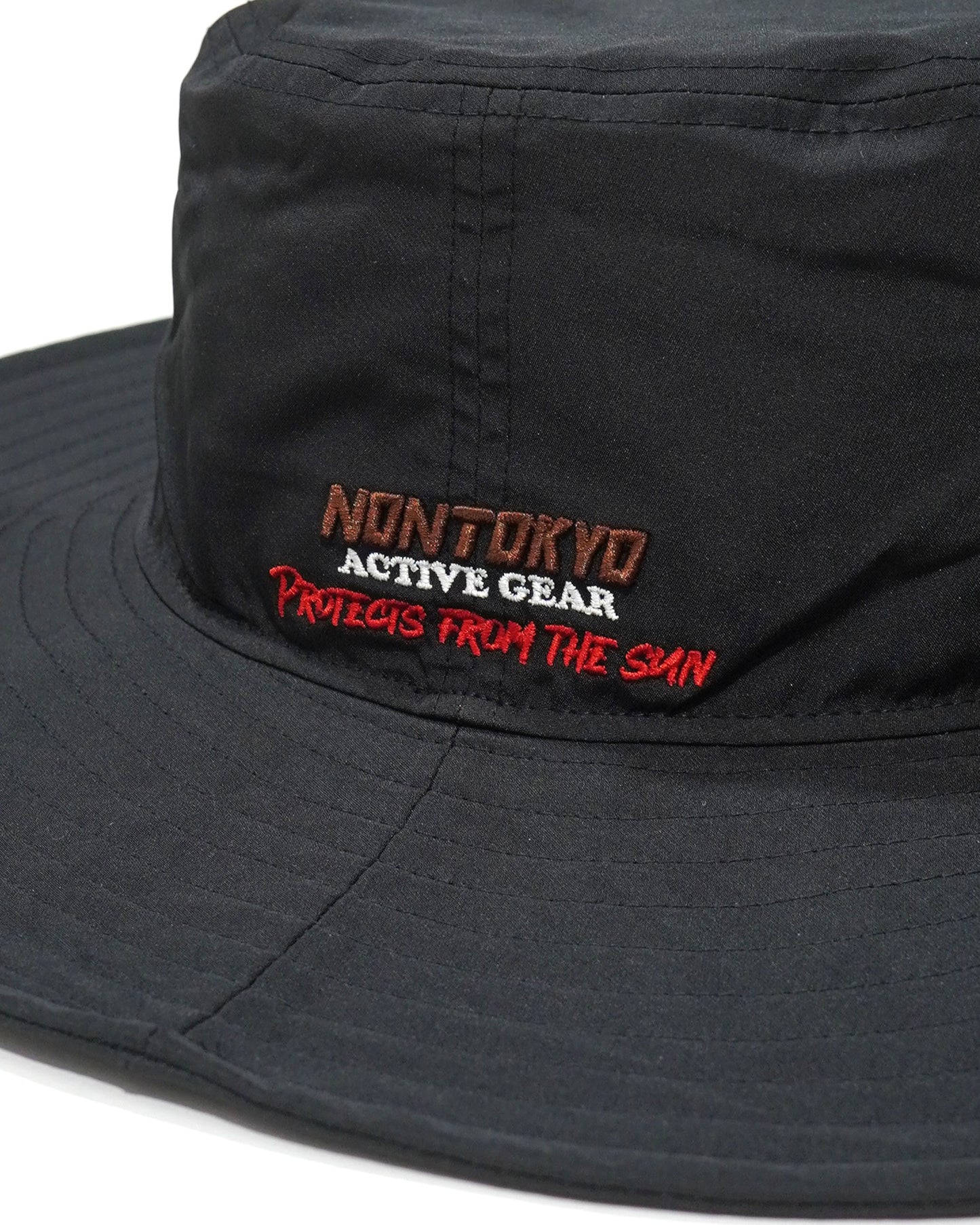 LONG BRIM HAT feat. NEW ERA (BLACK)
