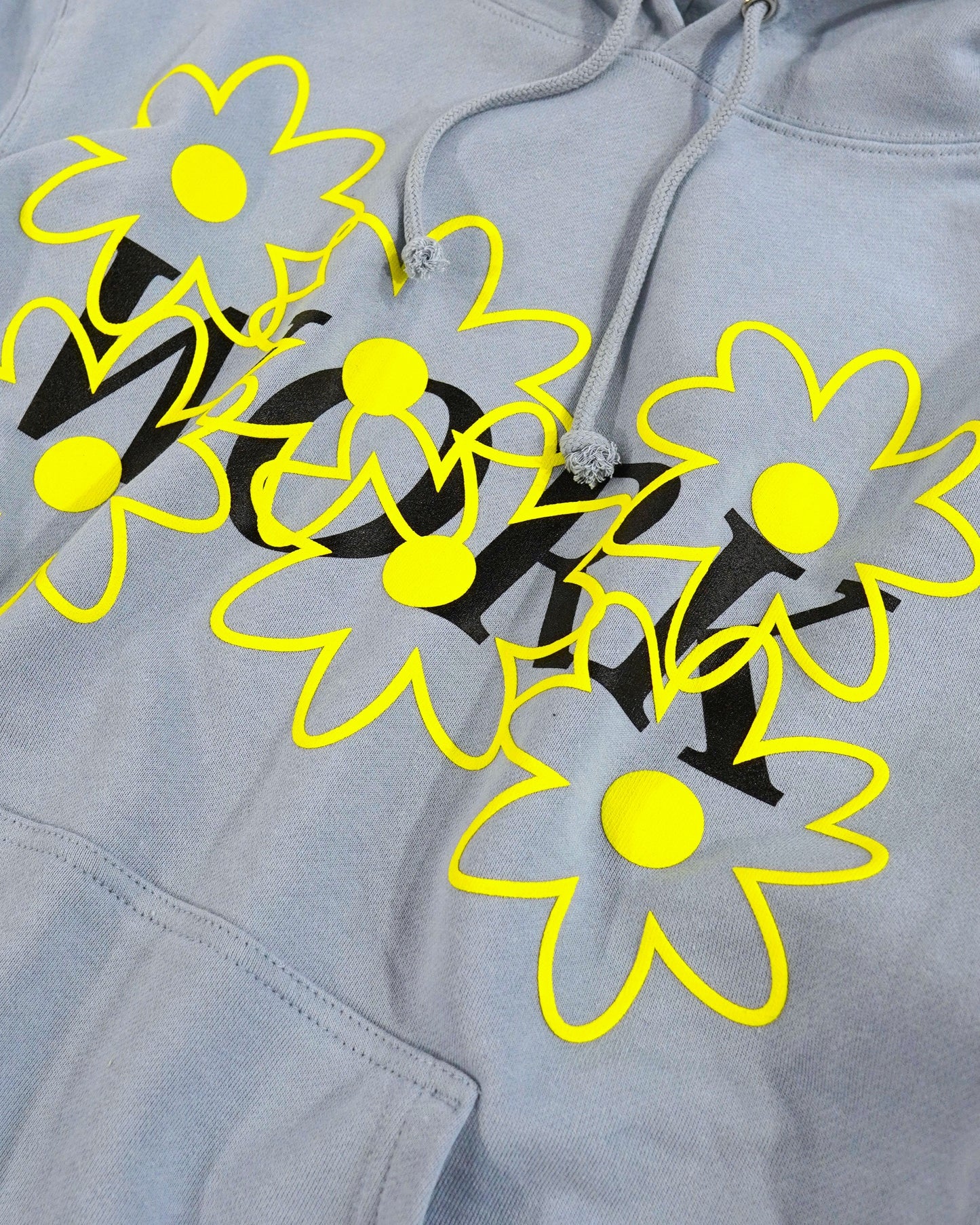 WORK PRINT PULLOVER PARKA (BLUE)