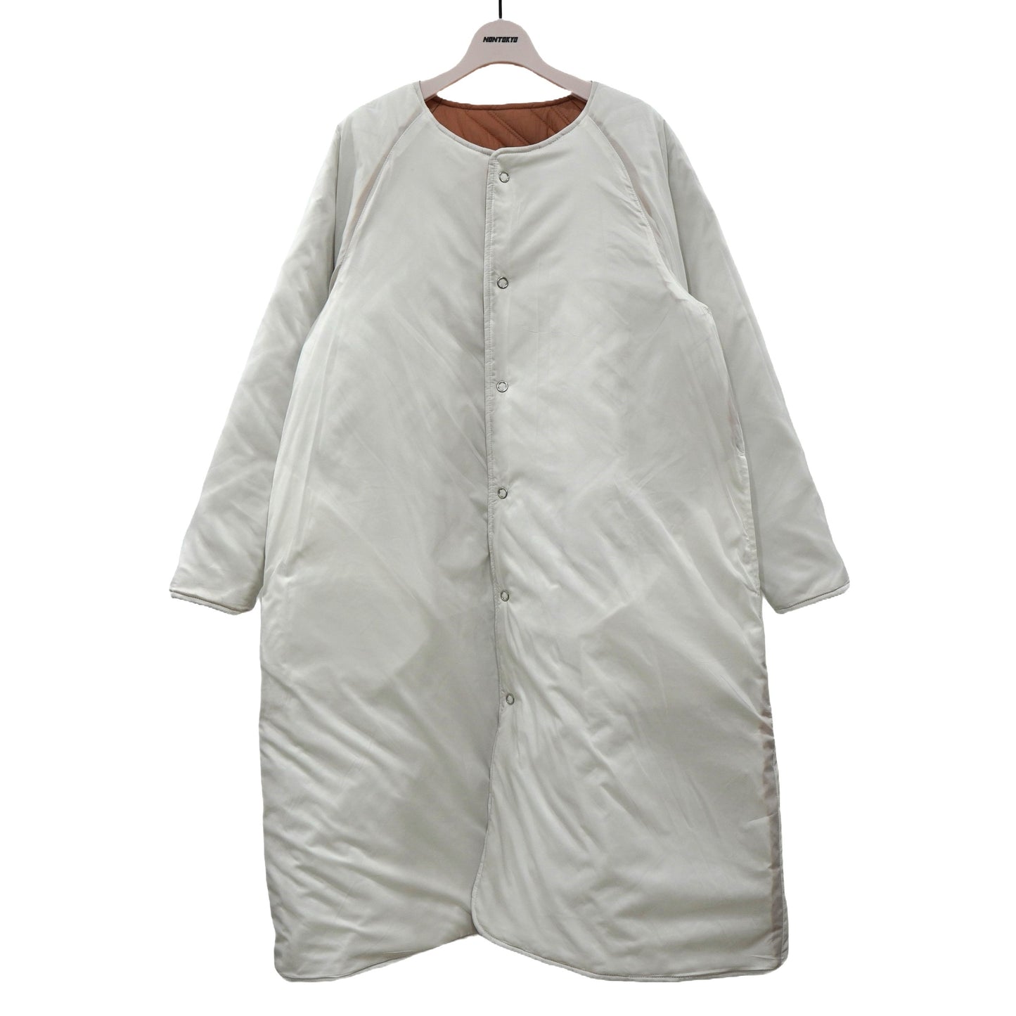 NON TOKYO / REVERSIBLE QUILTING COAT (PINK×WHITE) / 〈ノントーキョー〉リバーシブルキルティングコート (ピンク×ホワイト)