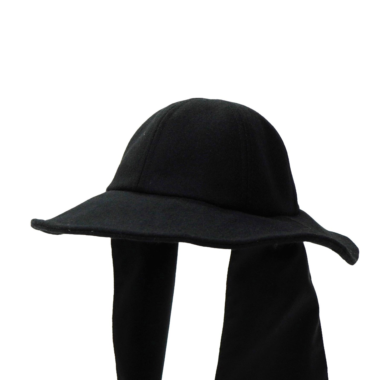 NON TOKYO / WOOL RIBBON HAT (BLACK) / <NON TOKYO> Wool ribbon hat (black)