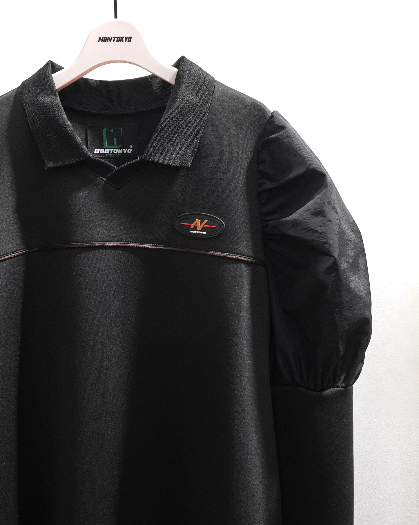 NON TOKYO / DOUBLE RIBBON SHIRT (BLACK)