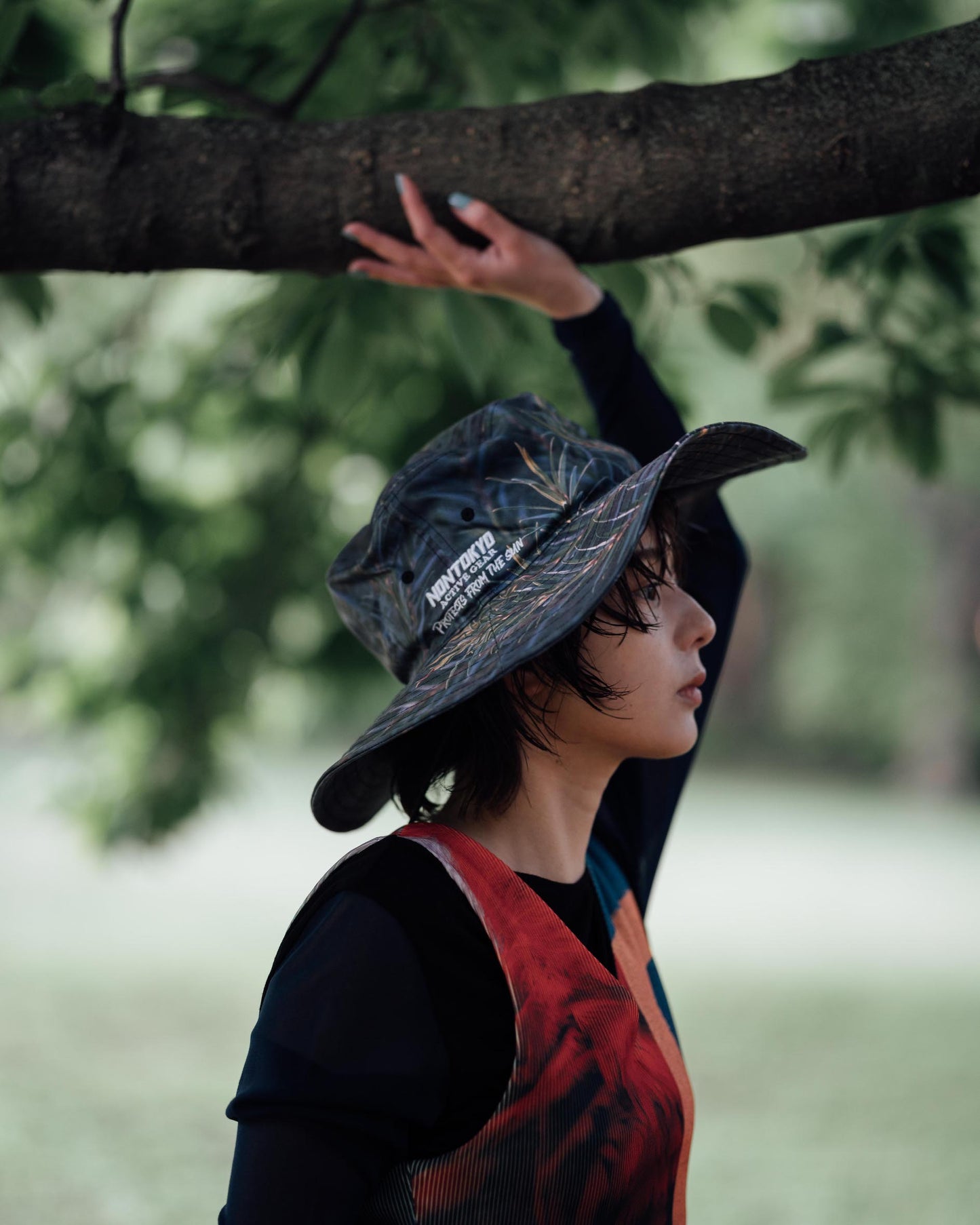 LONG BRIM HAT feat. NEW ERA (PRINT)