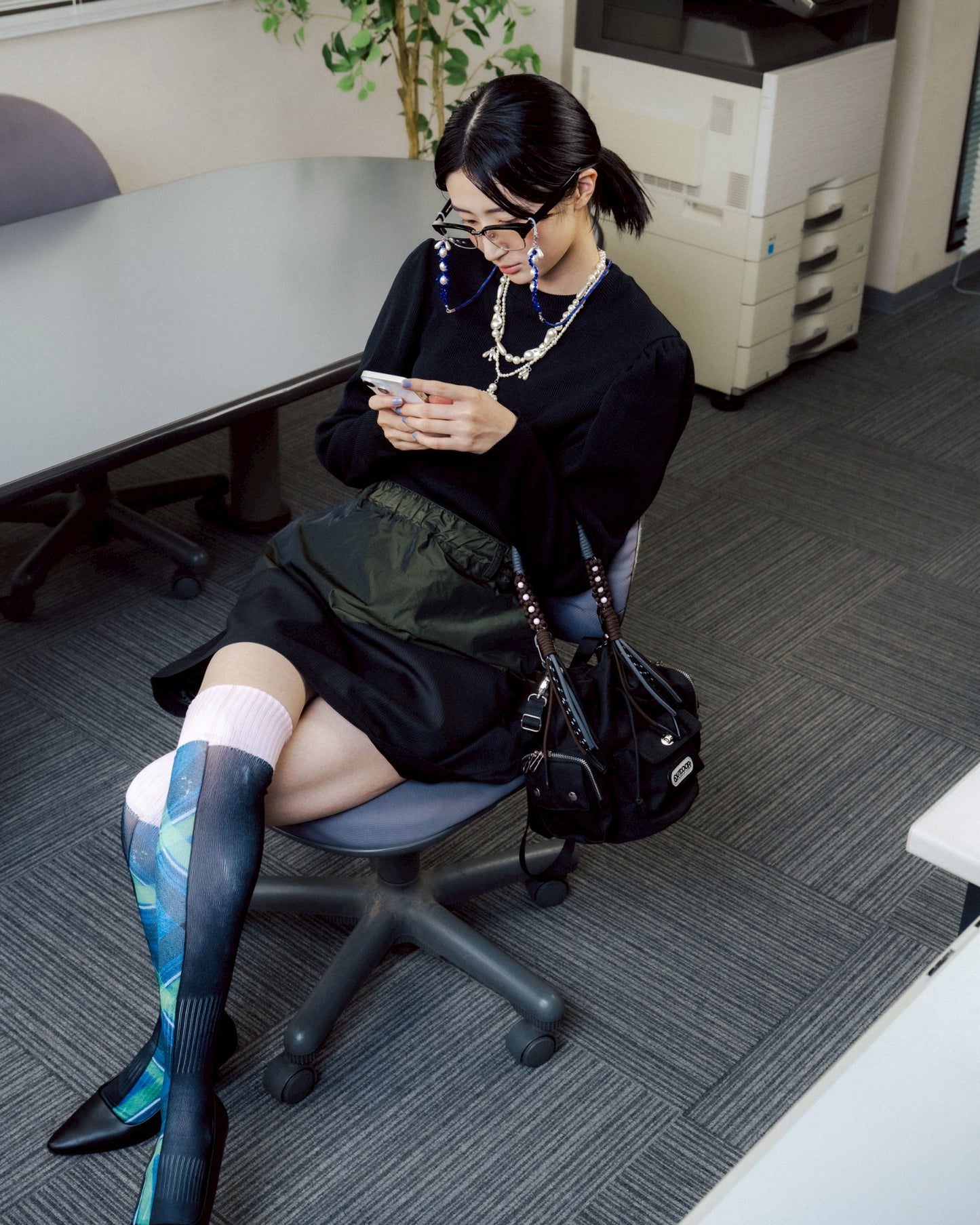 DIRECT PRINT LONG SOX (CHECK)