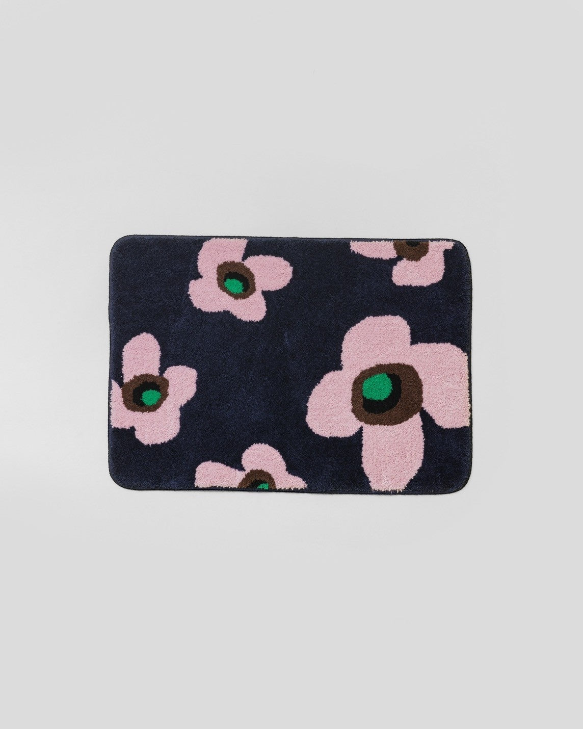 ORIGINAL RUG 【FLOWER】 (NAVY)
