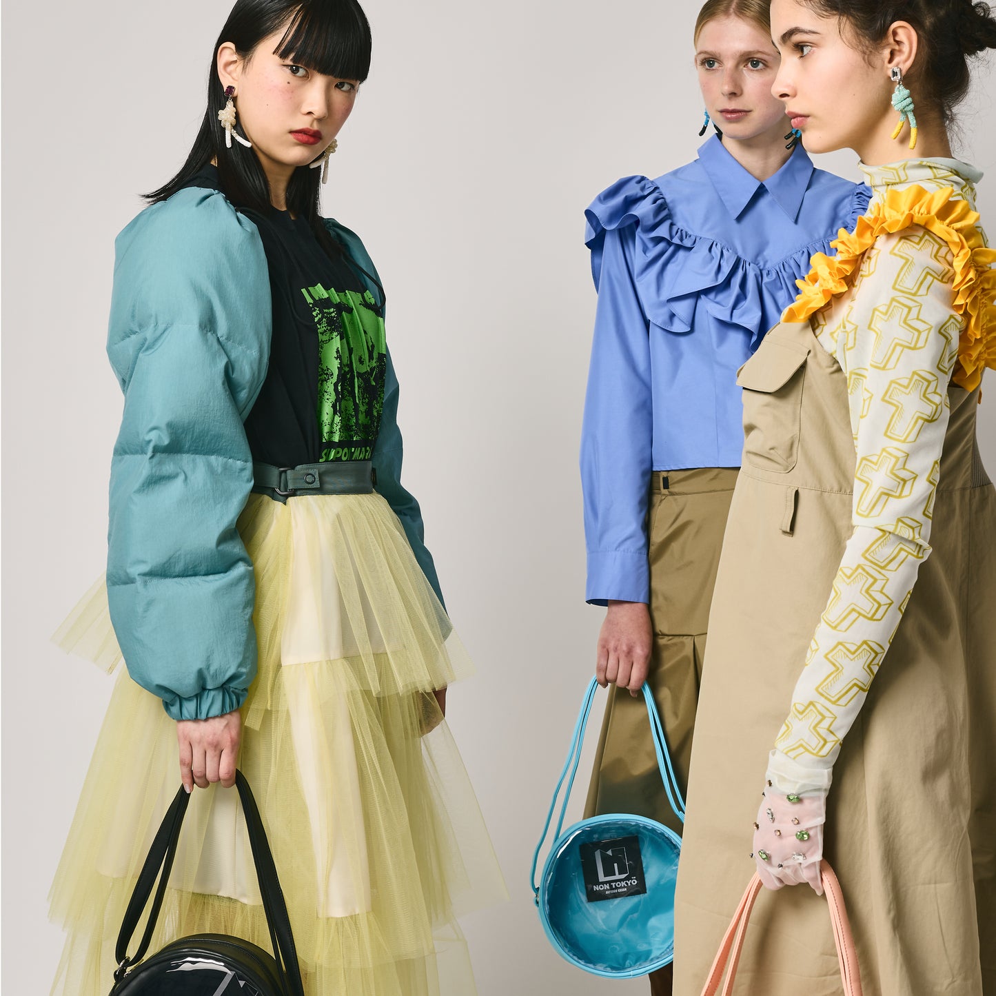 NON TOKYO / DOWN ARM SLEEVE (BLUE) / <NON TOKYO> Down Arm Sleeve (Blue)