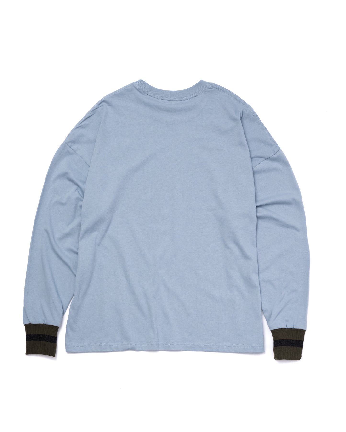 NON TOKYO / PRINT L/S T-SHIRT(LEISURE / BLUE) <NON TOKYO> Printed long sleeve T-shirt (Leisure / Blue)