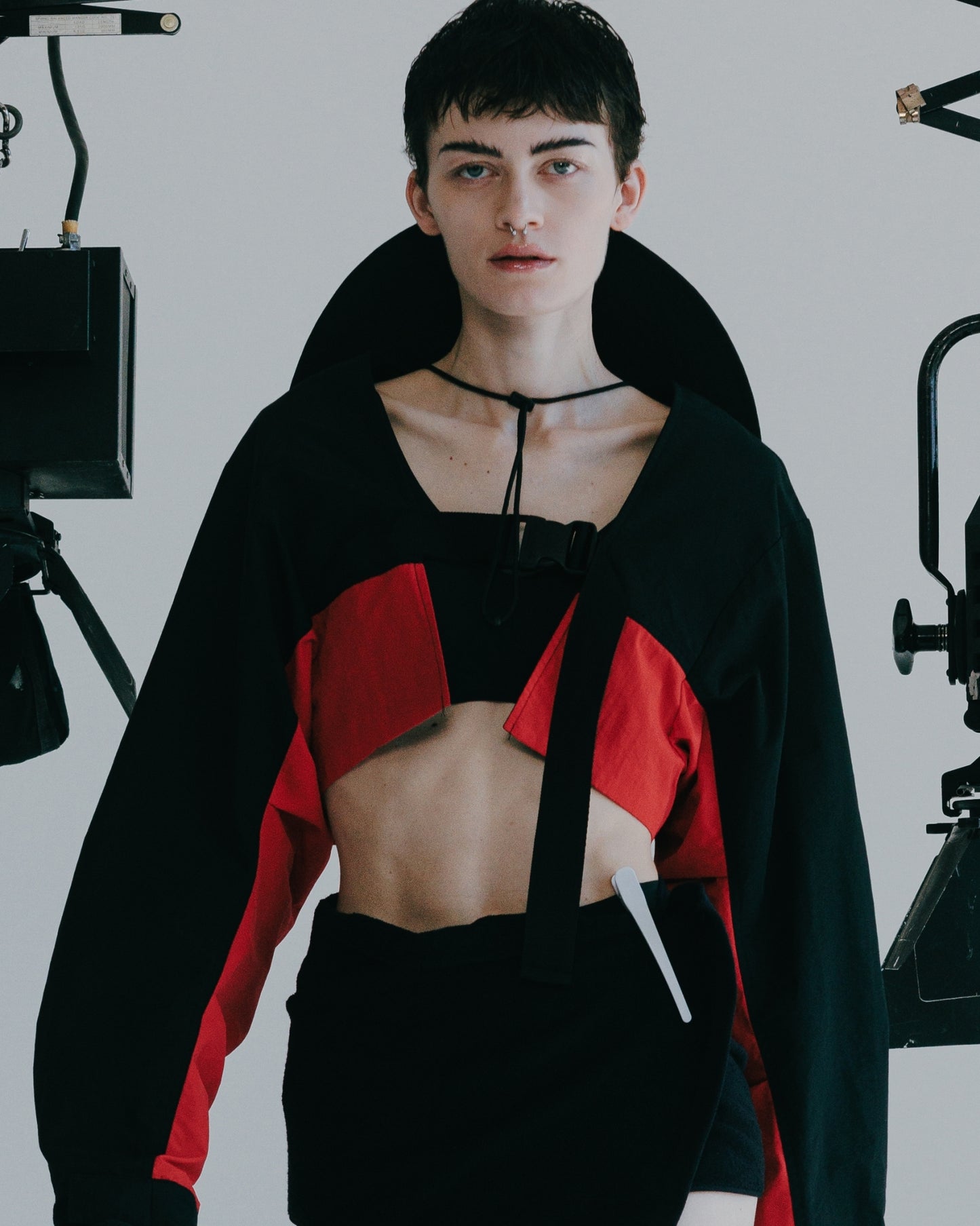 NON TOKYO / MOUNTAIN BOLERO (BLACK×RED)