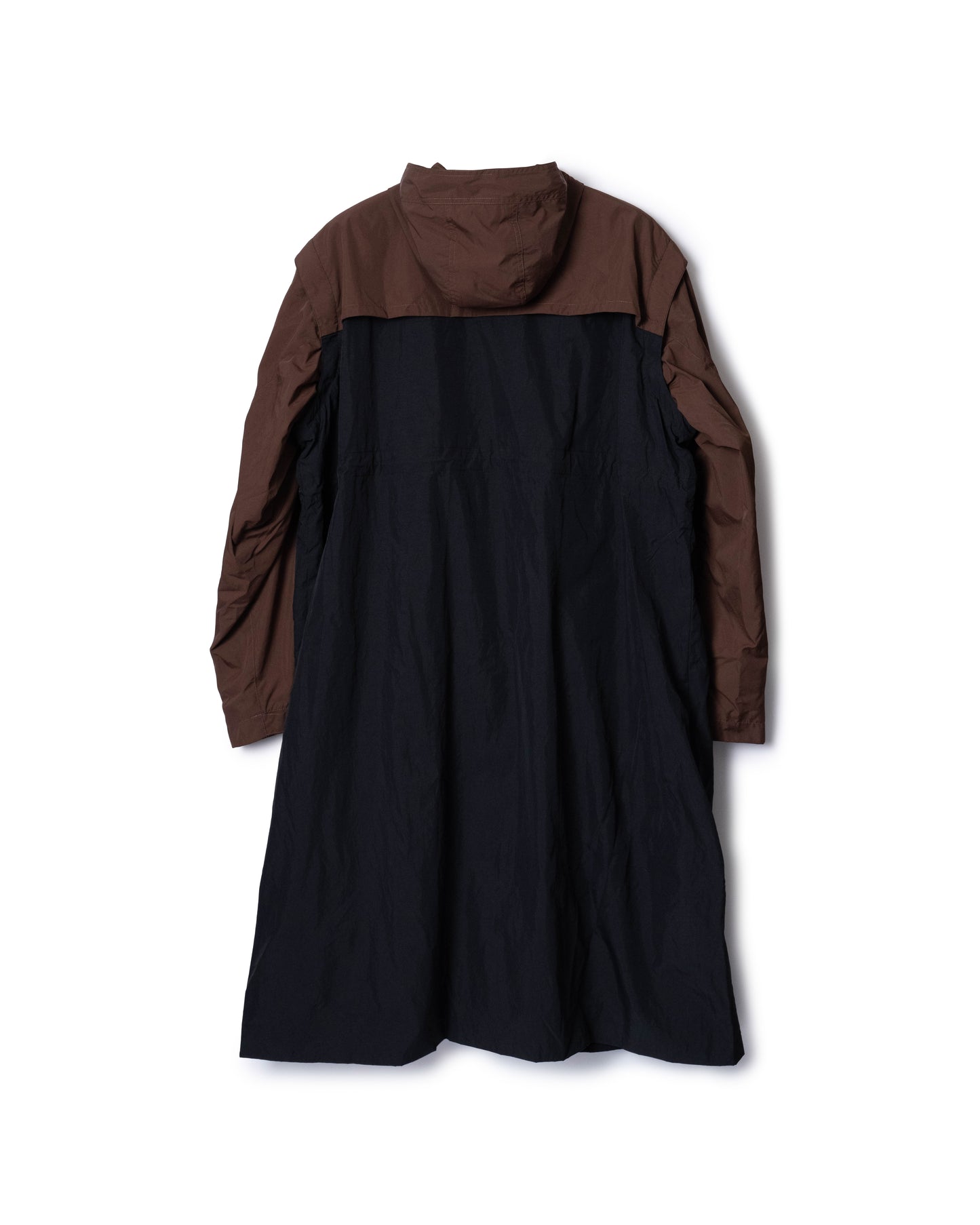 2WAY LONG MOUNTAIN PARKA (BROWN x BLACK)