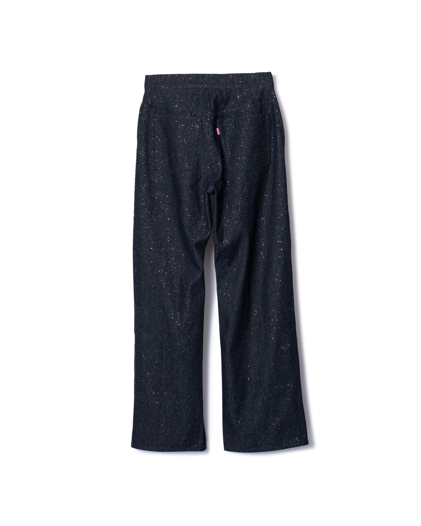 LAME DENIM PANTS (INDIGO)