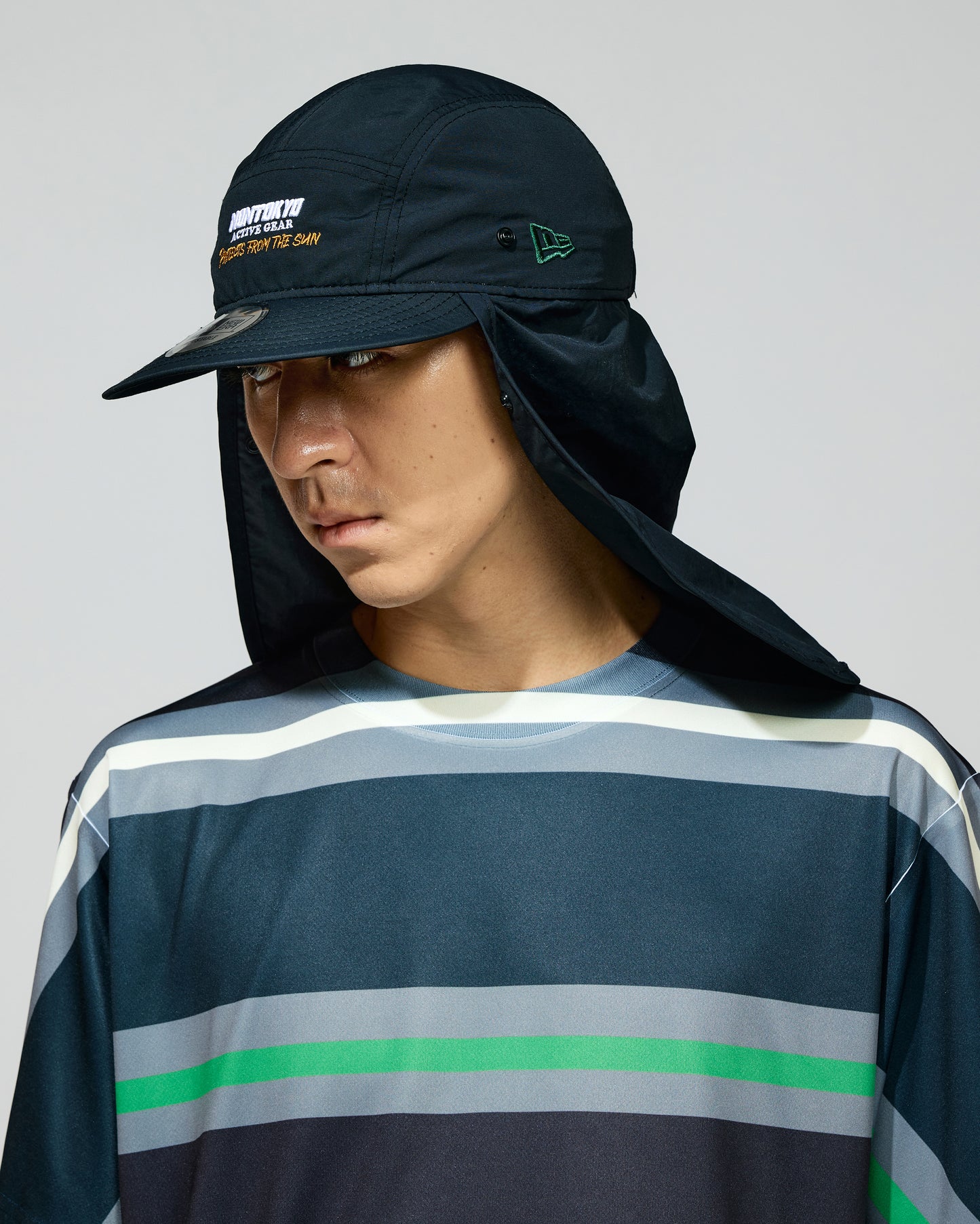 SUNSHADE JET CAP feat. NEW ERA (BLACK)