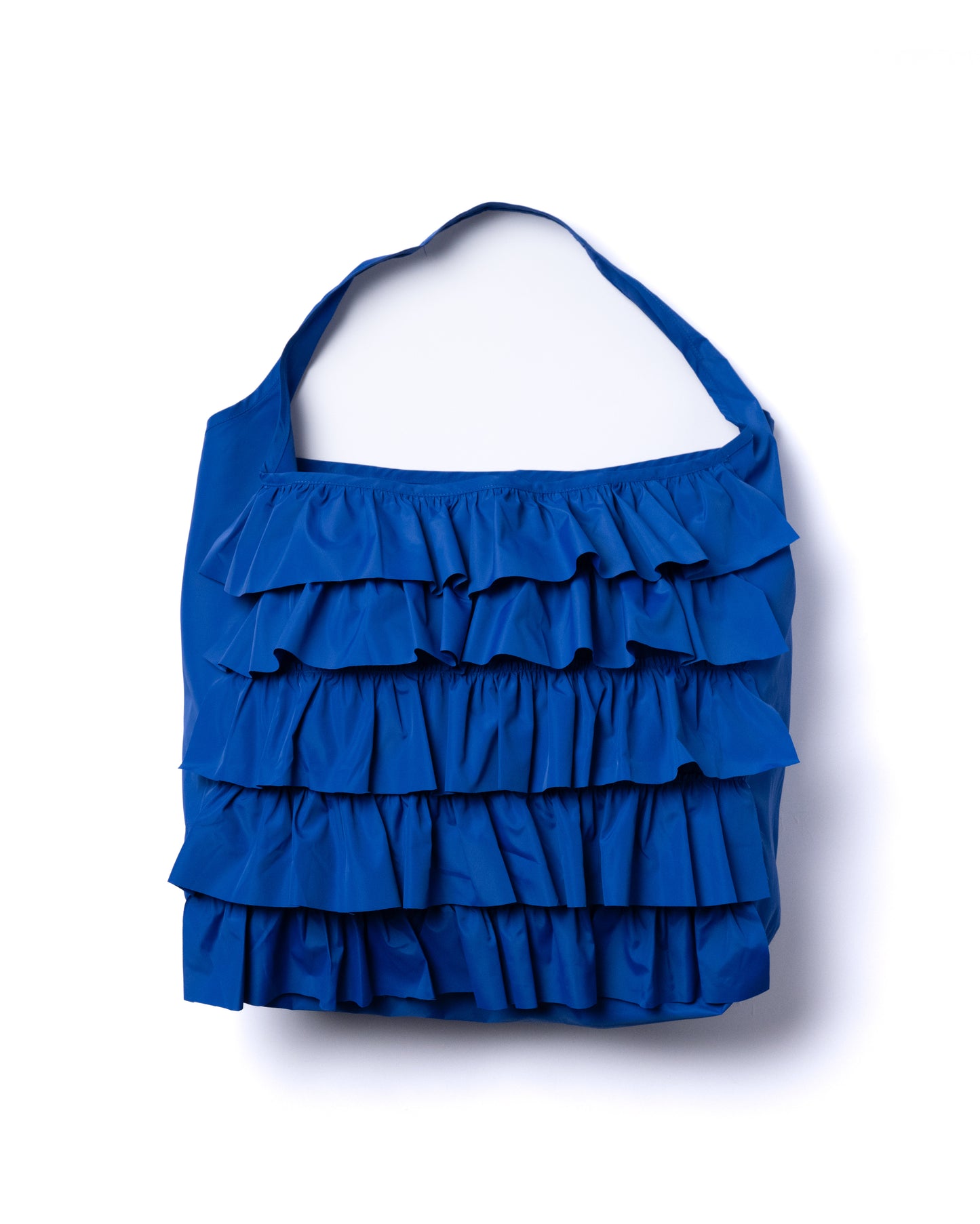 FRILL SHOULDER BAG (BLUE)