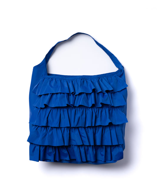 FRILL SHOULDER BAG (BLUE)
