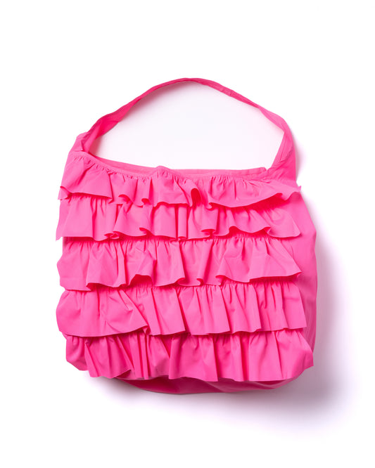 FRILL SHOULDER BAG (PINK)