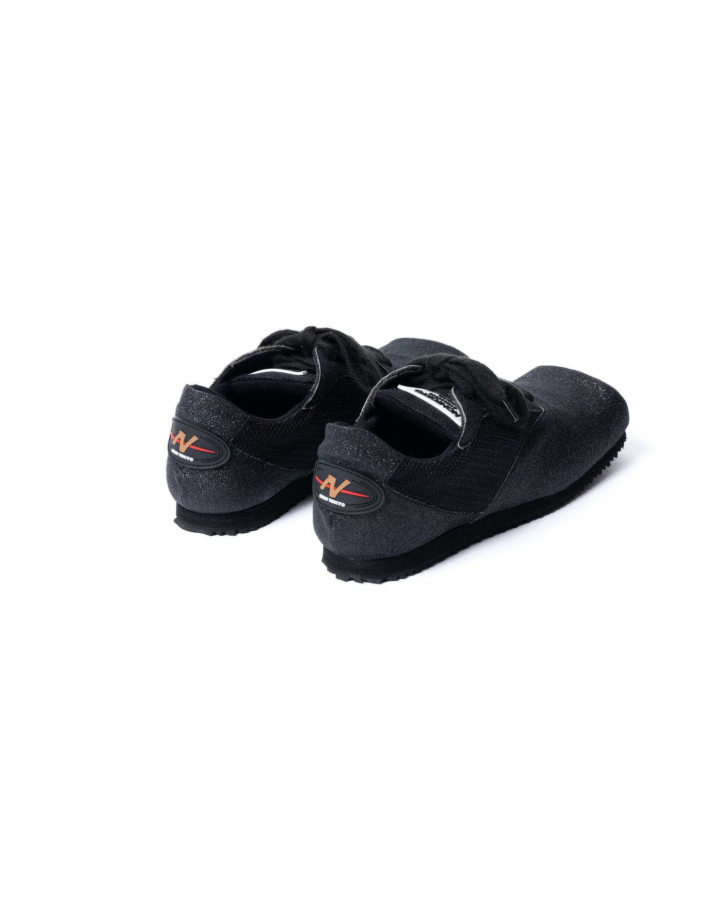 GLITTER SQUARE SNEAKERS (BLACK)