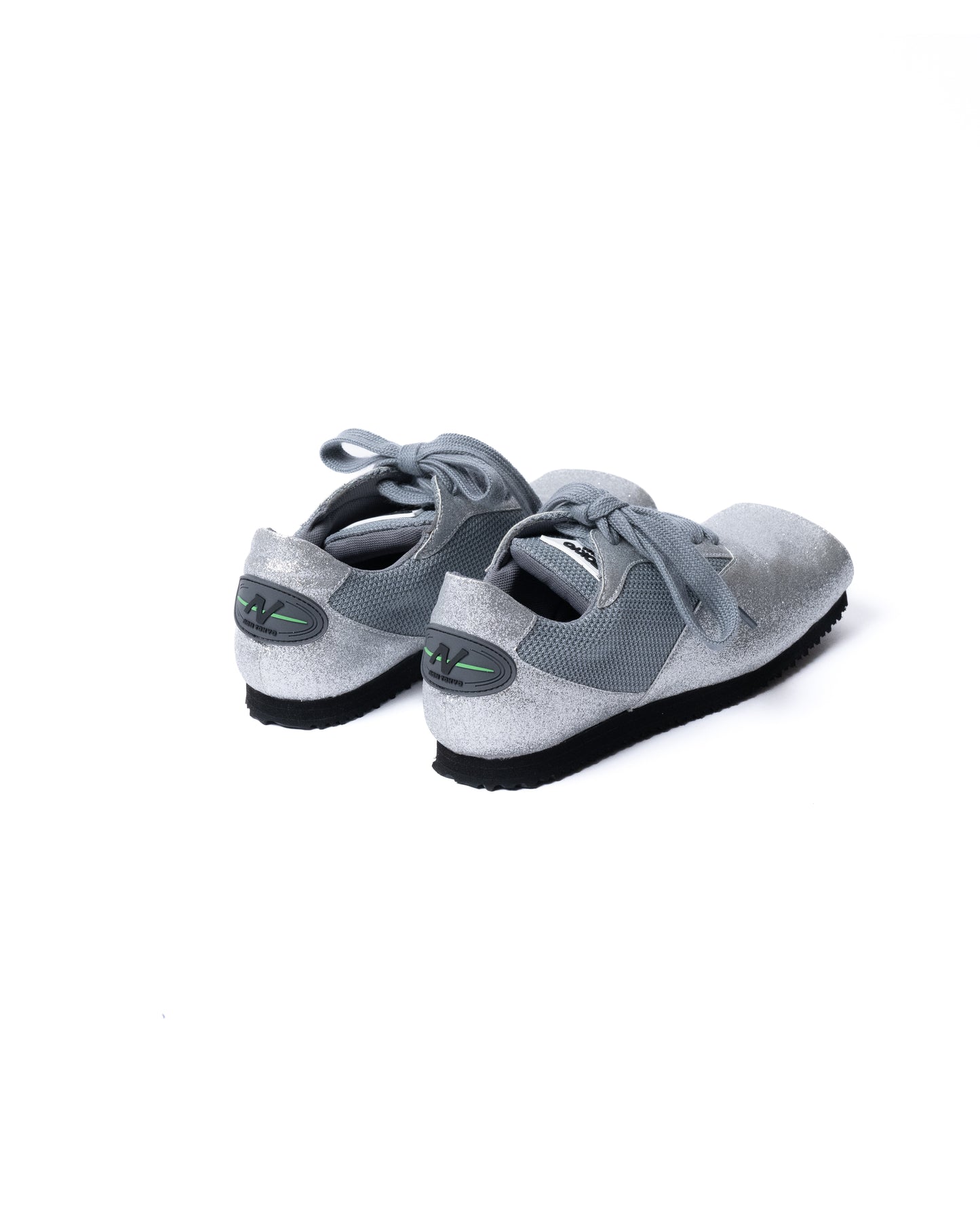 GLITTER SQUARE SNEAKERS (SILVER)