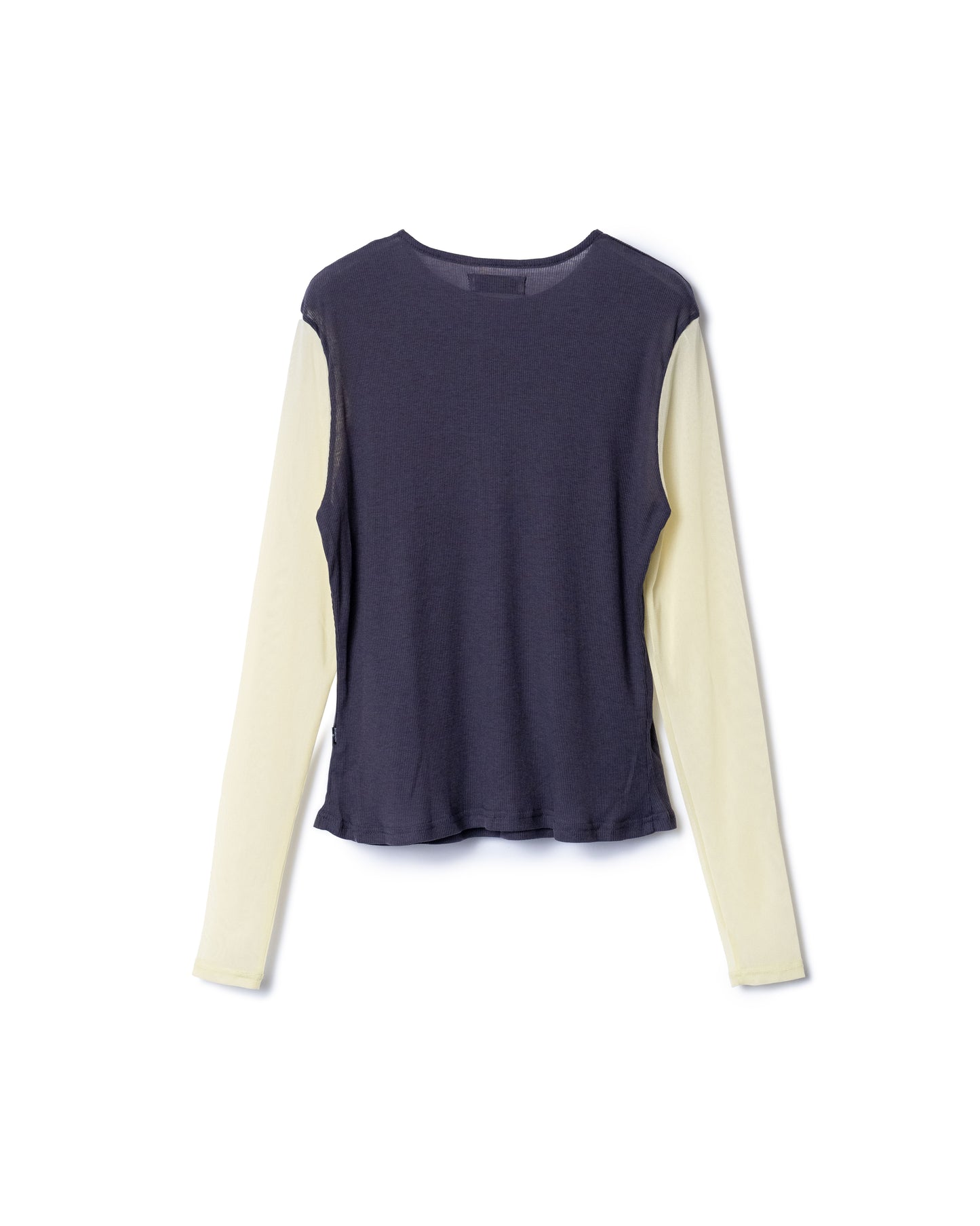 BICOLOR SHEER C/S (GRAY x YELLOW)