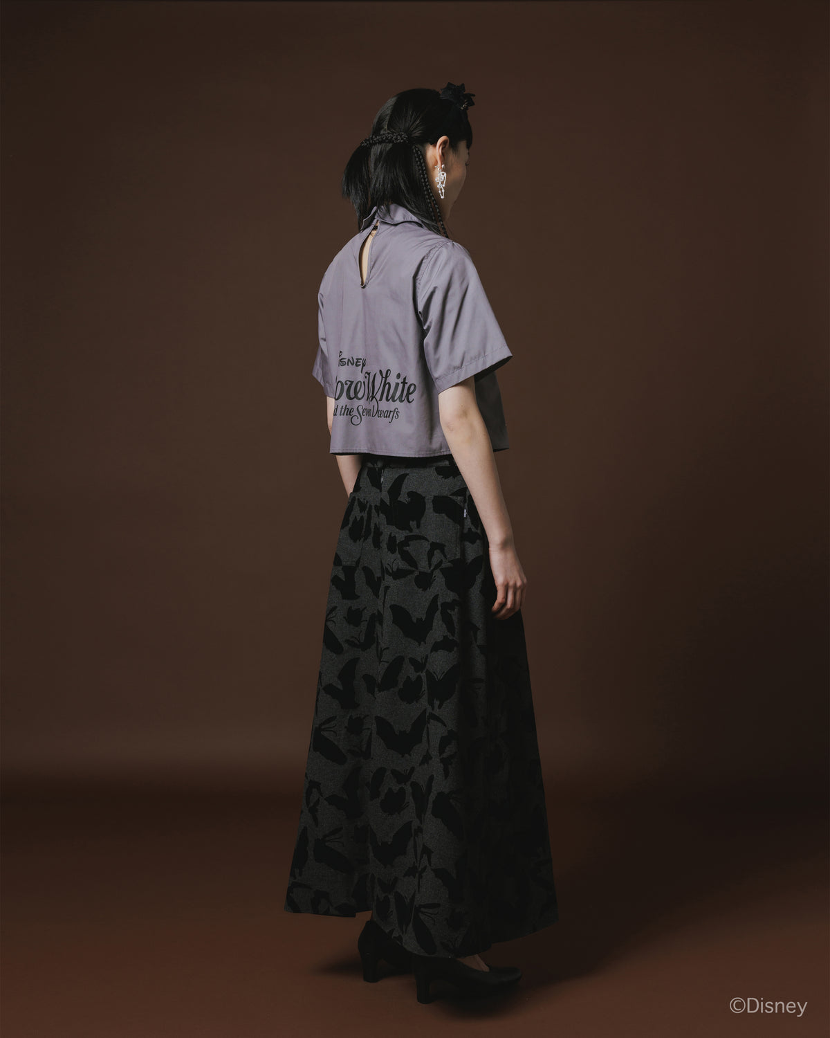 【Disney collection】PULLOVER BATS SHIRT (GRAY)