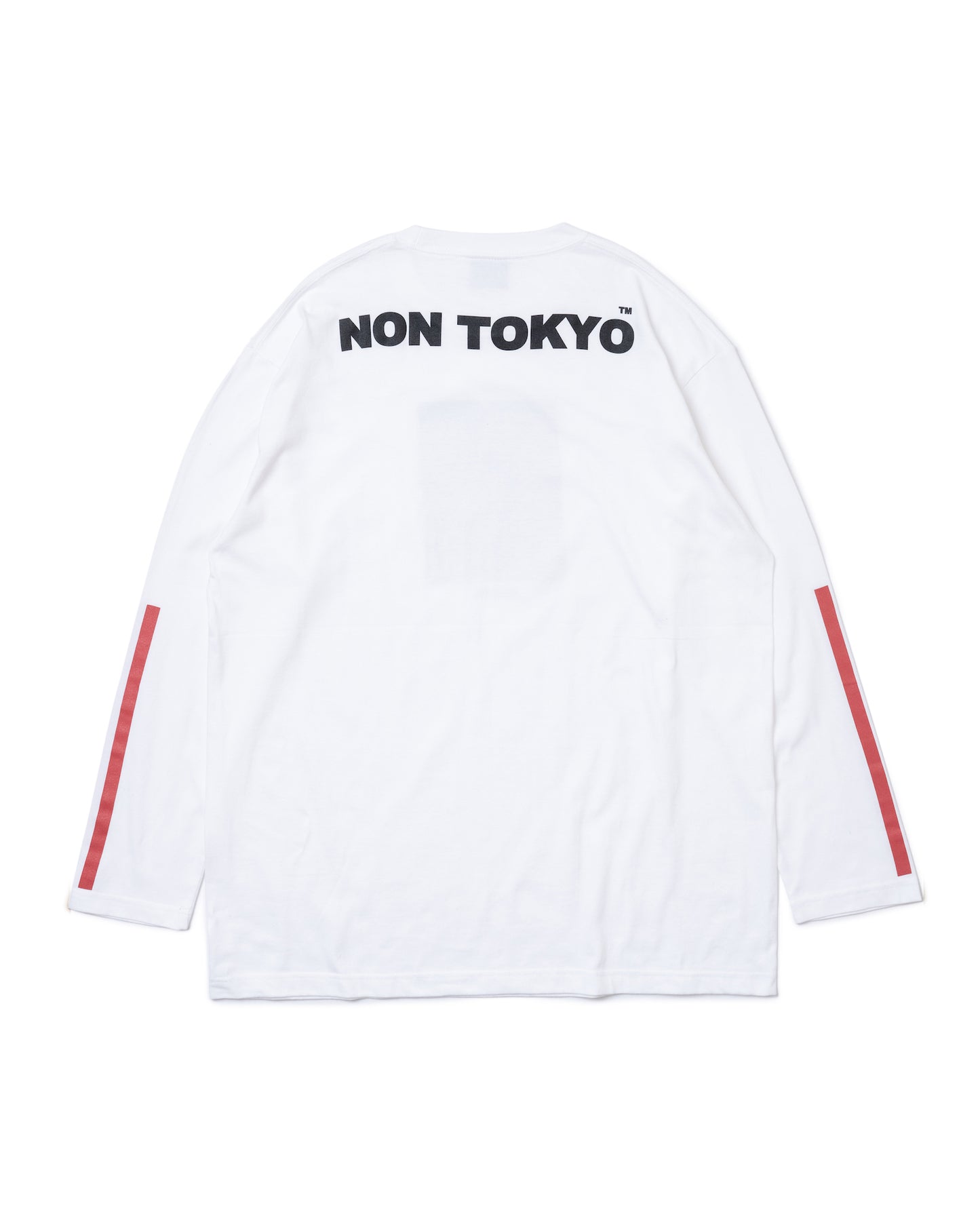 PRINT L/S T-SHIRT (HORSE / WHITE)