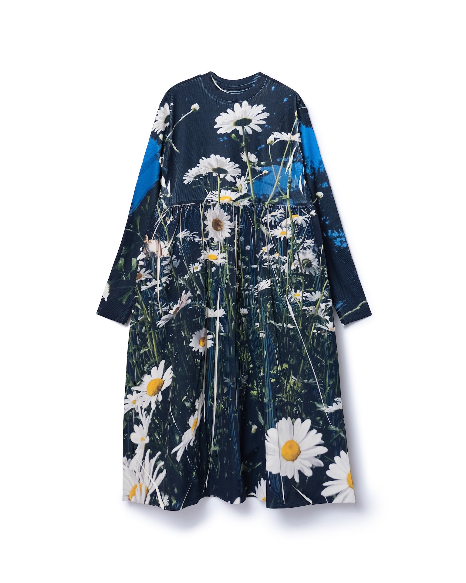 【新品タグ付】NONTOKYO DIRECT PRINT リブギャザーワンピース DIRECT PRINT RIB GATHER O/P (FLOWER) – NON TOKYO
