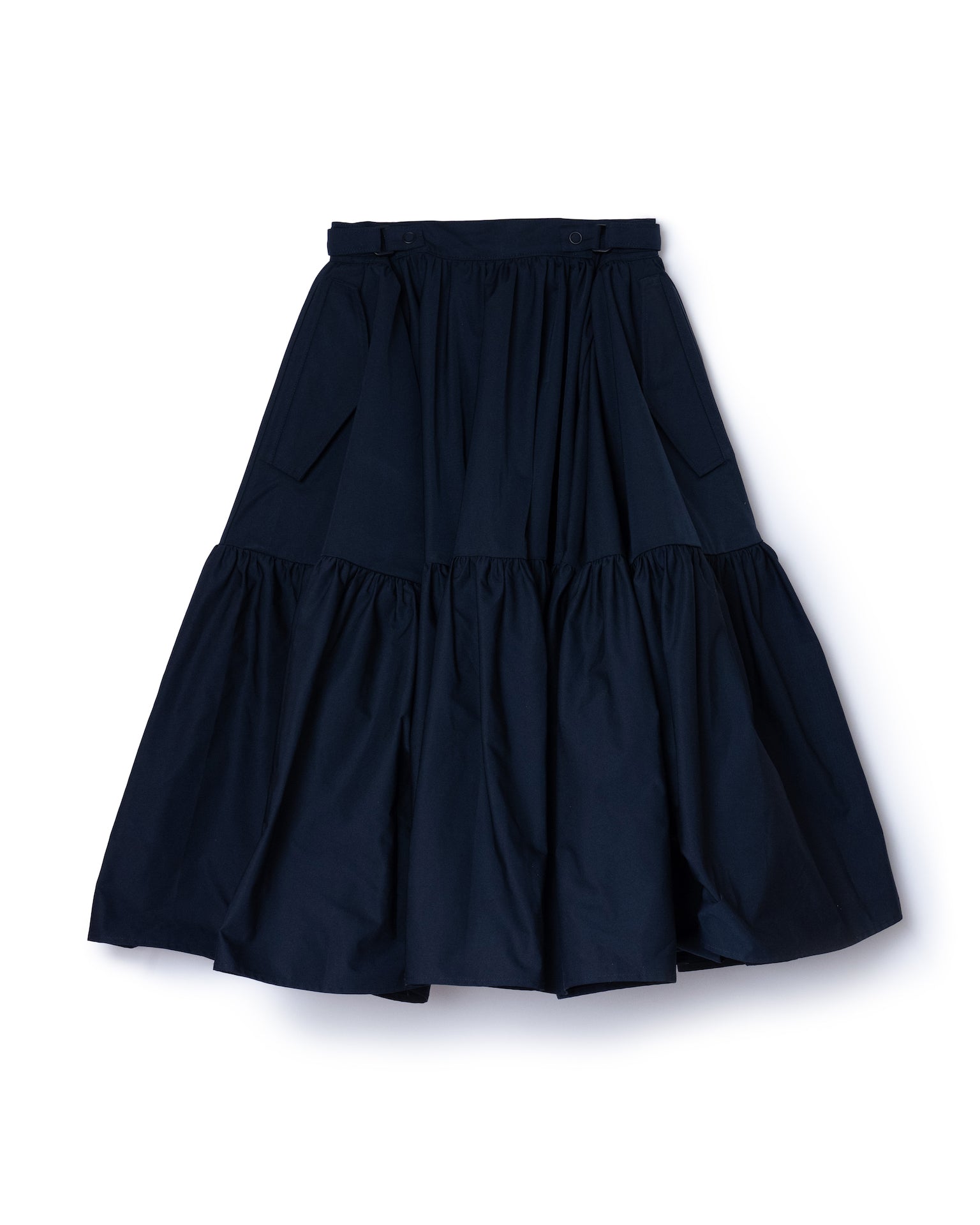 todayful Chambray Gather Skirt ブラック TODAYFUL(トゥデイフル) / Life's online store（ライフズ
