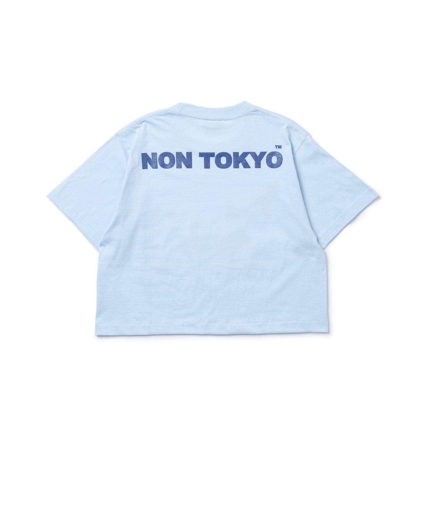 AILURUS FULGENS PRINT SHORT T-SHIRT (BLUE)