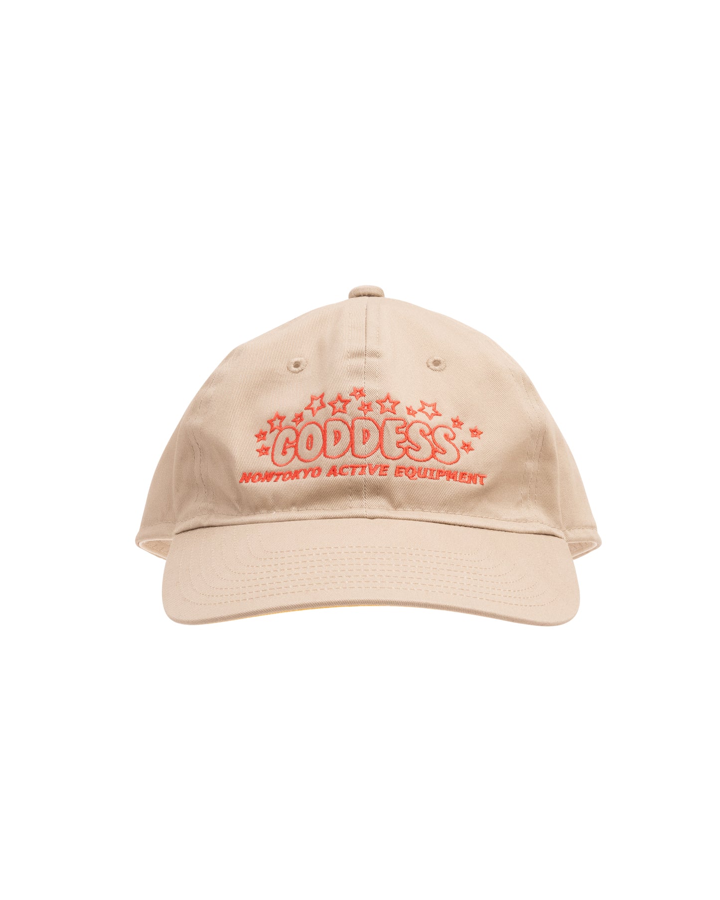 EMBROIDERY 2TONE CAP (BEIGE)