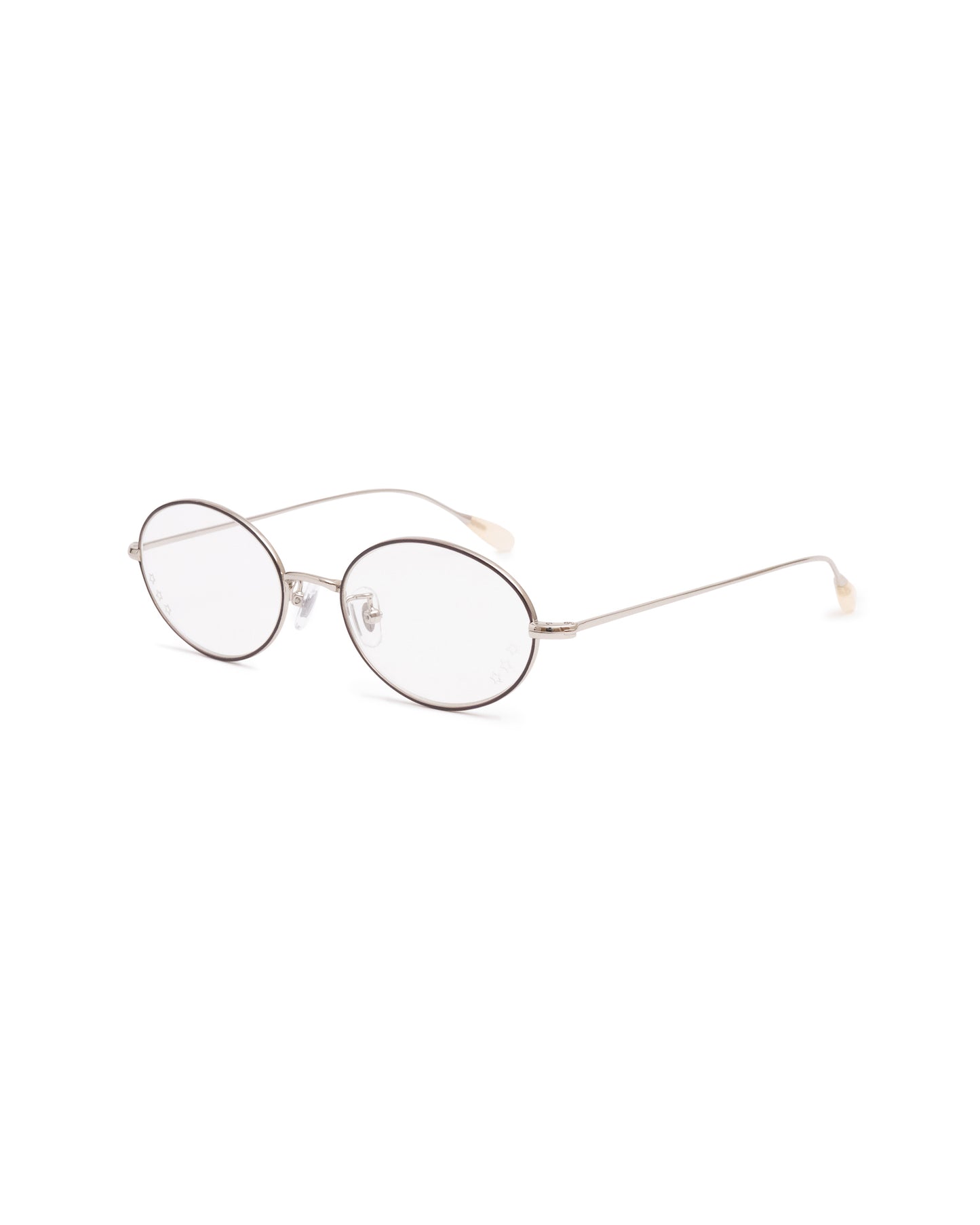 STAR OVAL SUNGLASSES (CLEAR)